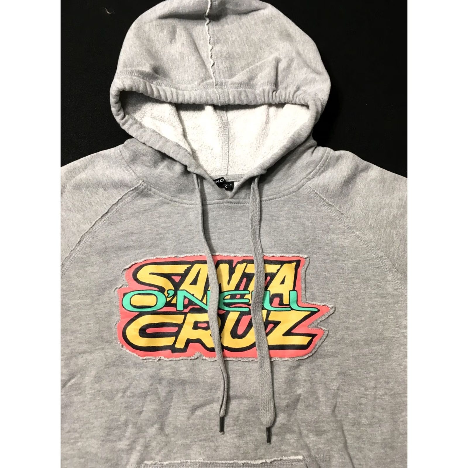O'Neill O’Neill Santa Cruz Women’s Large Hoodie Gray graphic Hoodie Women L Gray O’Neill Santa Cruz Women’s Large Hoodie Gray graphic Size L / US 10 / IT 46 - 2 Thumbnail