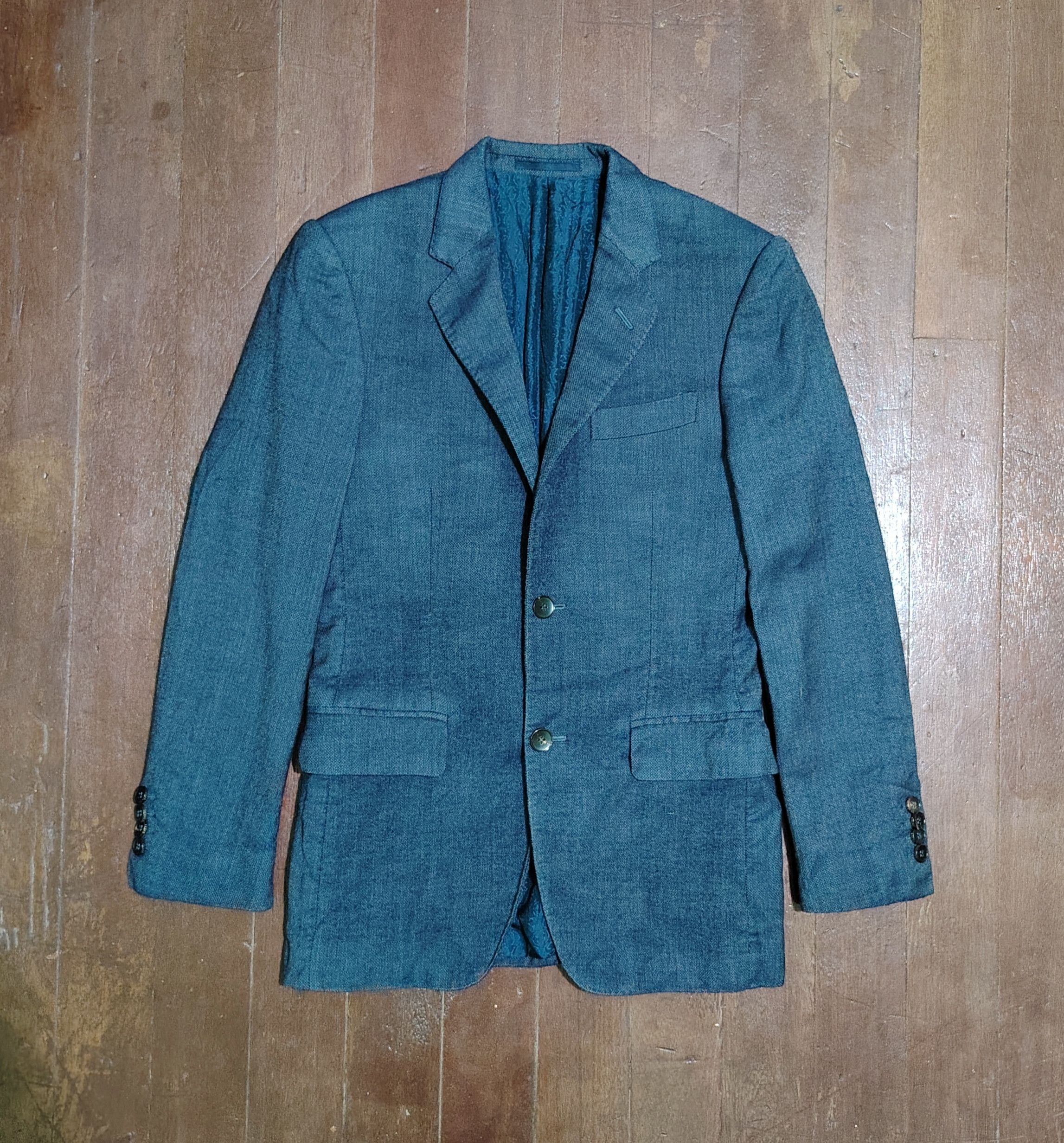 Gucci GUCCI - TOM FORD - Cupro Blazer Size 44R - 1 Thumbnail