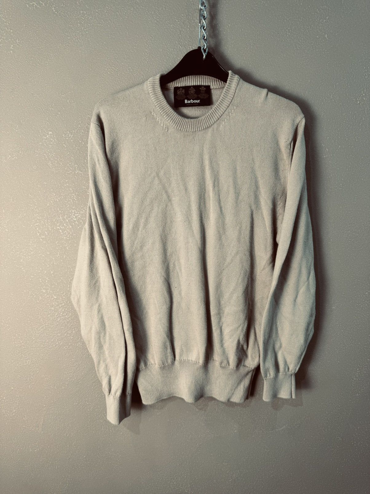 Barbour Vintage Barbour Sweater Cotton Luxury men size M Size US M / EU 48-50 / 2 - 1 Thumbnail