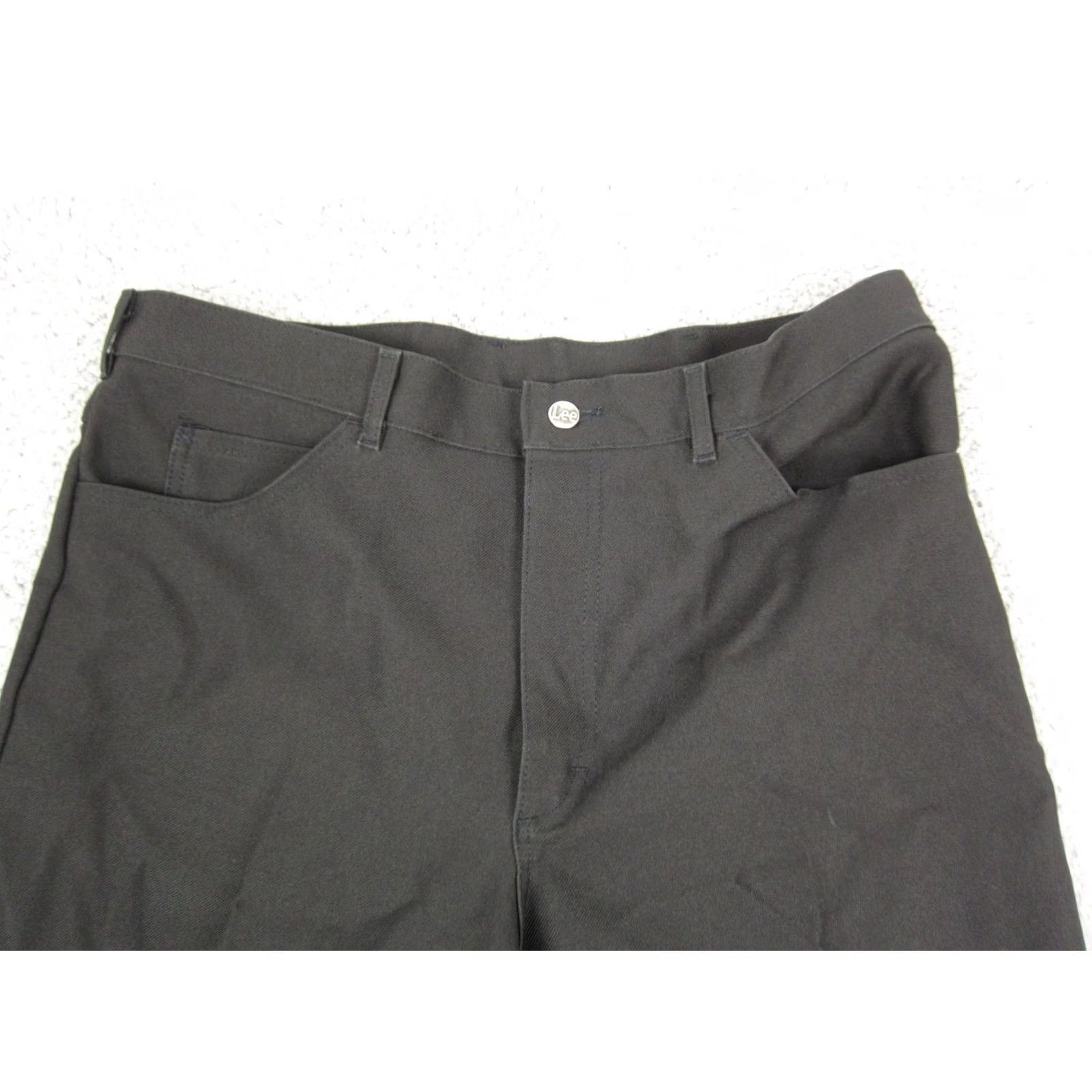 Lee VINTAGE Lee Jeans Mens 38W x 32L Black 80s Straight Adult Pants Disco Leisure Jeans Size US 38 / EU 54 - 4 Thumbnail