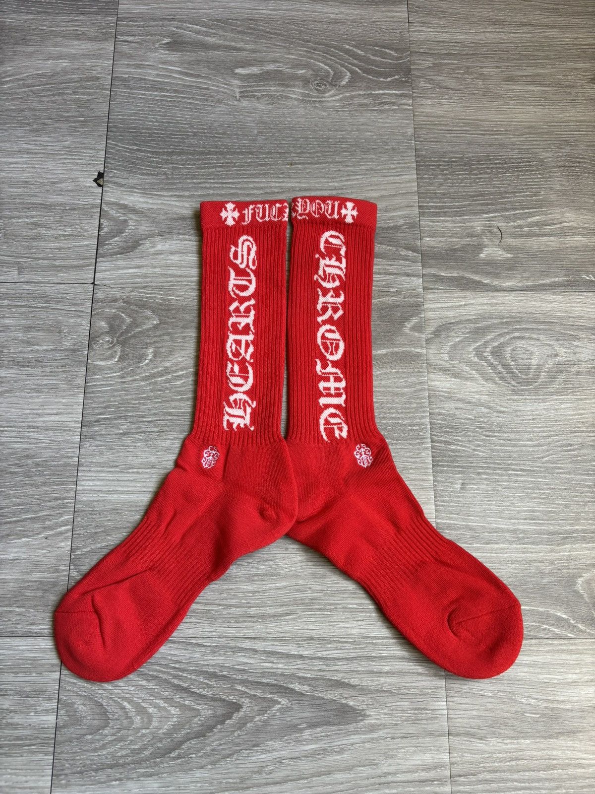 Chrome Hearts Chrome Hearts Fuck You Socks Size ONE SIZE - 6 Thumbnail