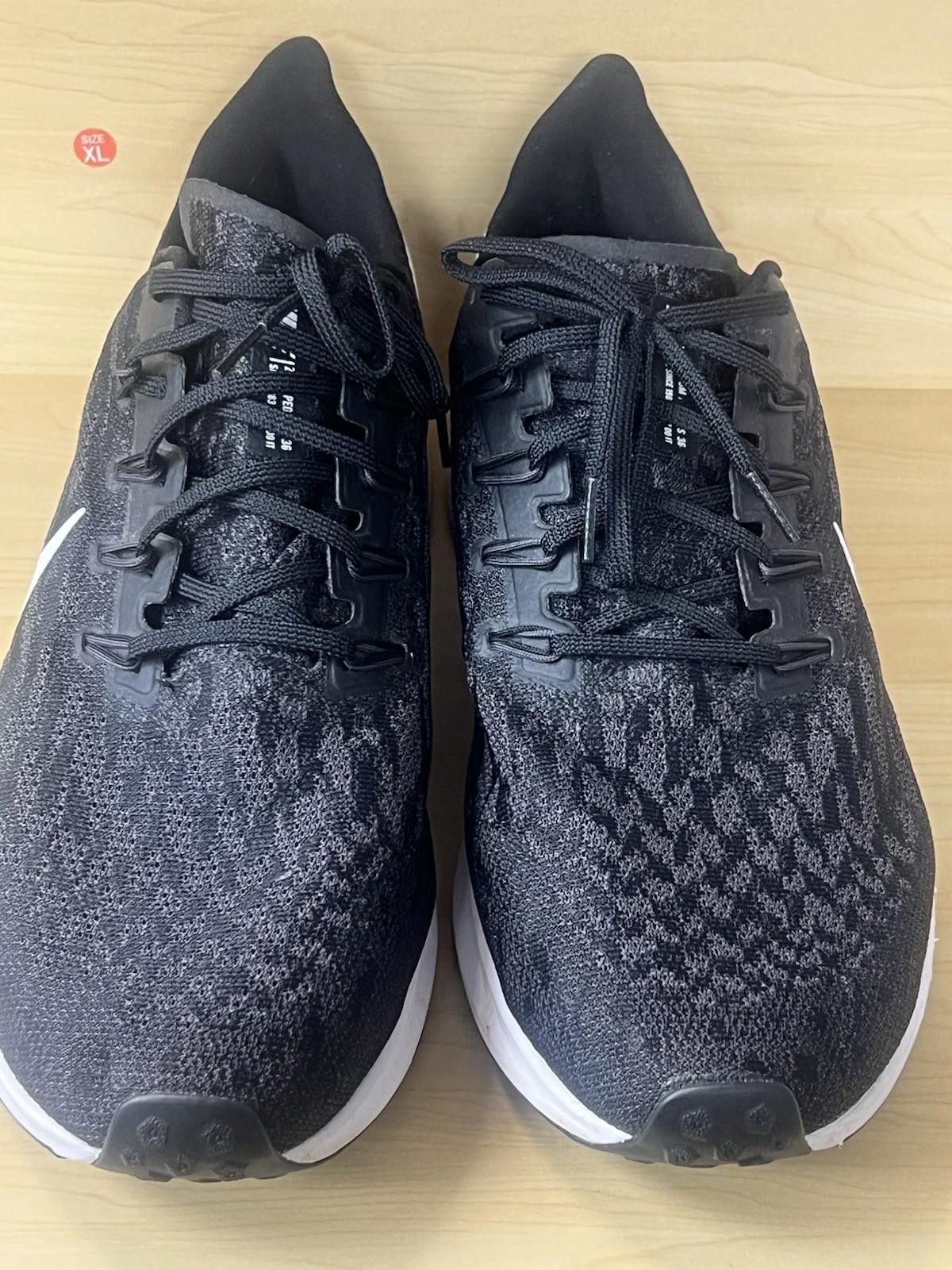 Nike NIKE Men Air Zoom Pegasus 36 Size 11.5 Shoe Black BV1773-004 Size US 14 / EU 47 - 2 Thumbnail