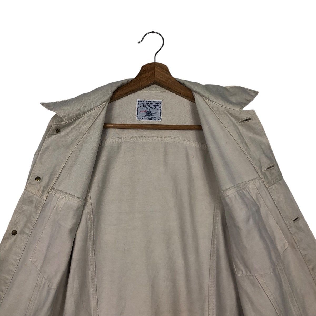 Vintage 📌Vintage Biker Chore Jacket Trucker Cherokee Issey Miyake Size US L / EU 52-54 / 3 - 16 Thumbnail