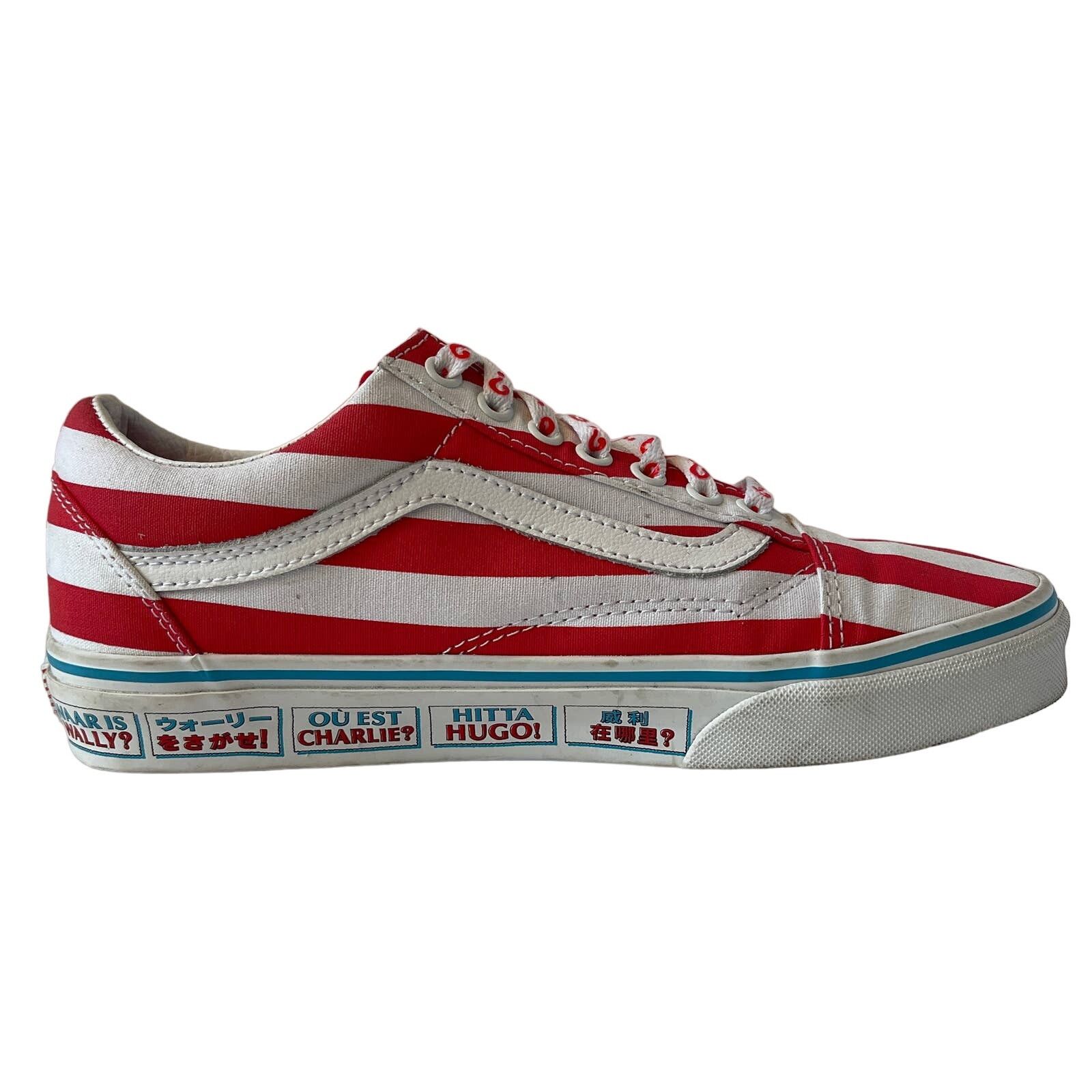 Vans VANS X Where's Waldo? Old Skool Special Edition M 8 W 9.5 Size US 8 / EU 41 - 8 Thumbnail