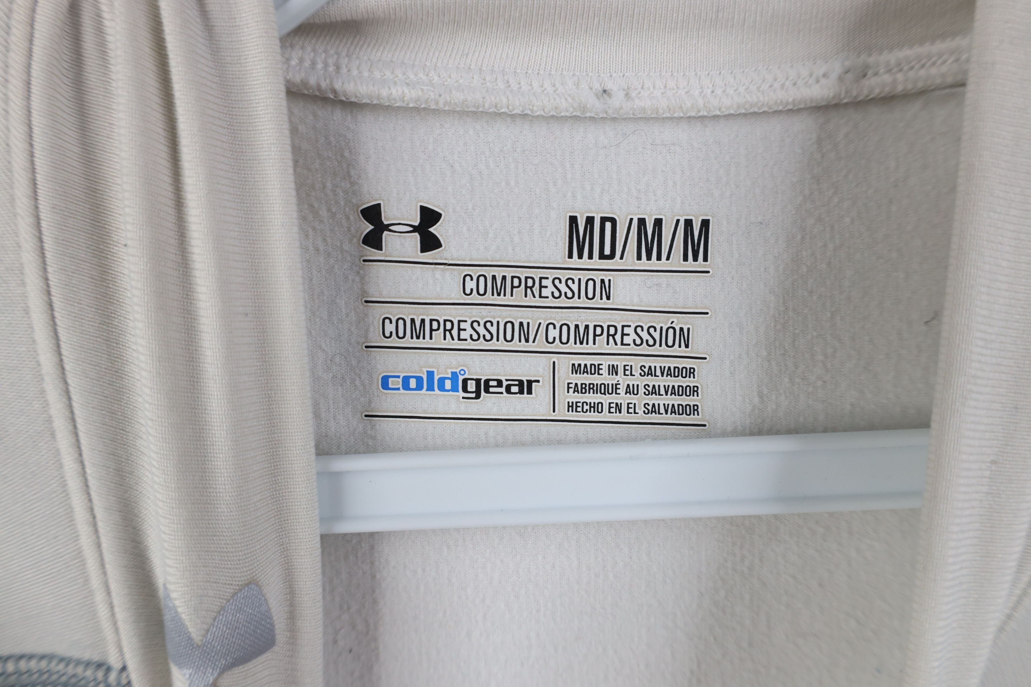 Under Armour Under Armour ColdGear Compression Mock Neck T-Shirt White Size US M / EU 48-50 / 2 - 5 Thumbnail