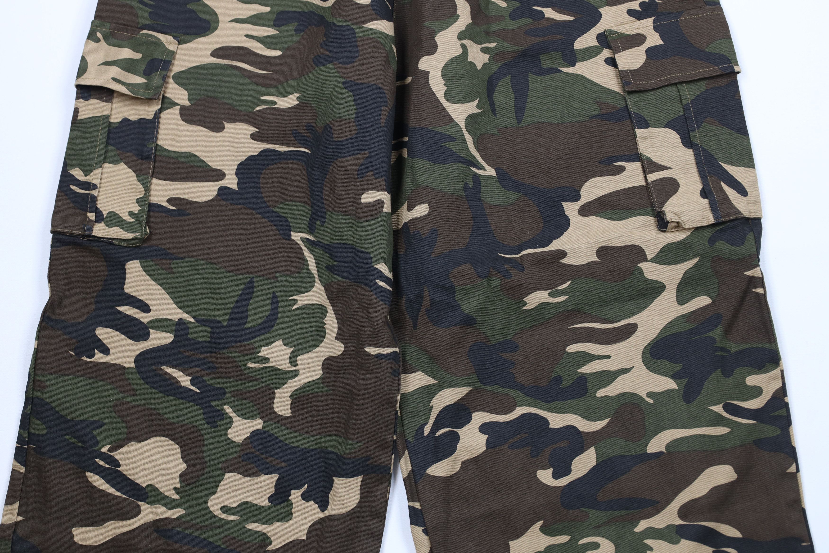 Vintage Vintage 90s Y2K Streetwear Wide Leg Camouflage Cargo Pants Size US 38 / EU 54 - 3 Thumbnail
