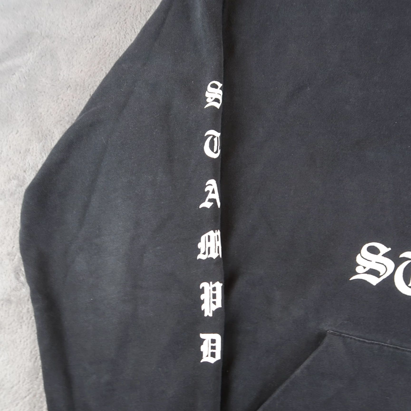 Stampd VINTAGE Stampd Mens Hoodie Pullover Sweatshirt M Black Solid Casual 2010s Size US M / EU 48-50 / 2 - 5 Thumbnail