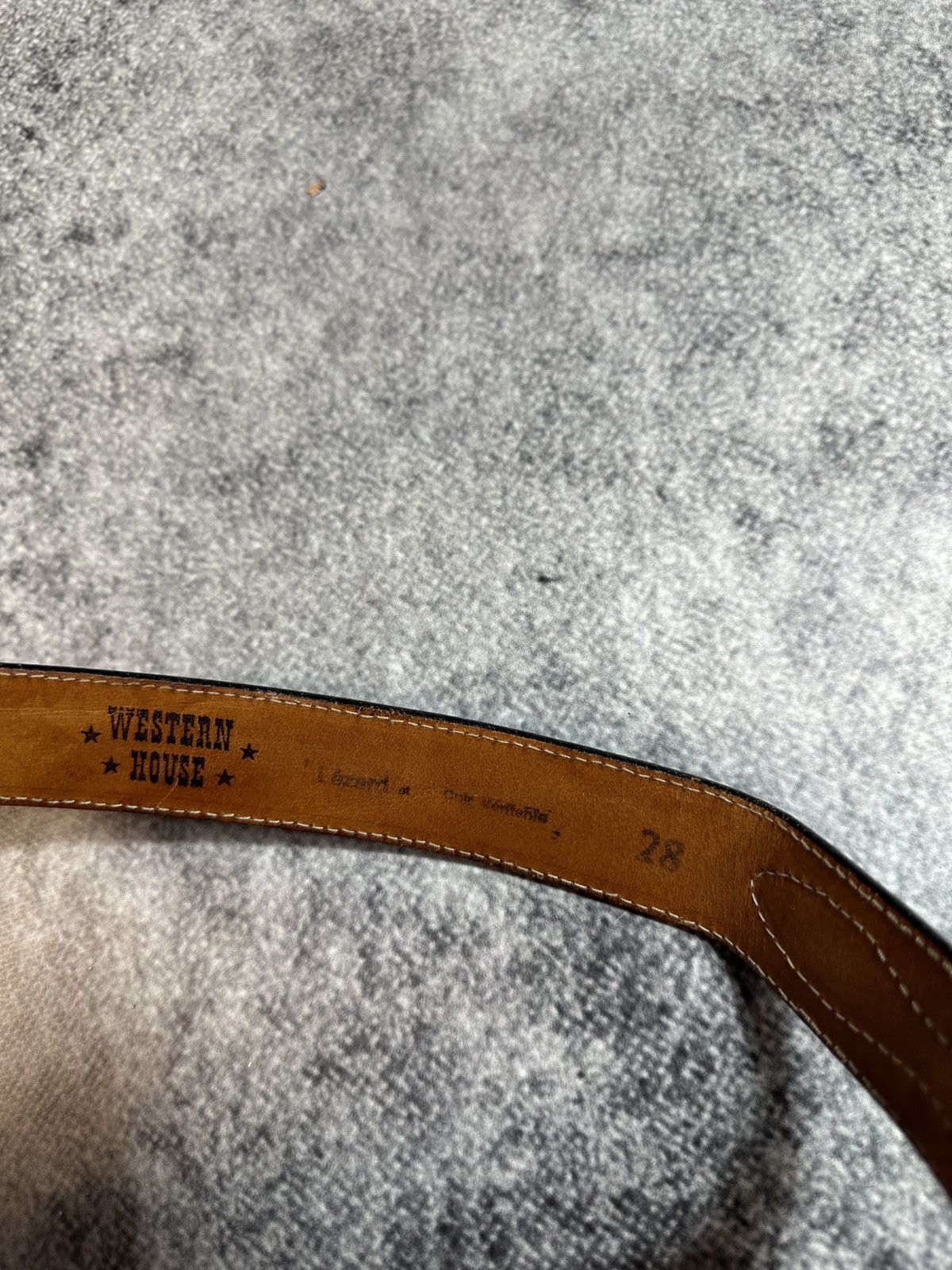 Cowboy Equipment Y2K Cow Camo Belts Rare Streetwear Avant Garde Style USA VTg Size ONE SIZE - 5 Thumbnail