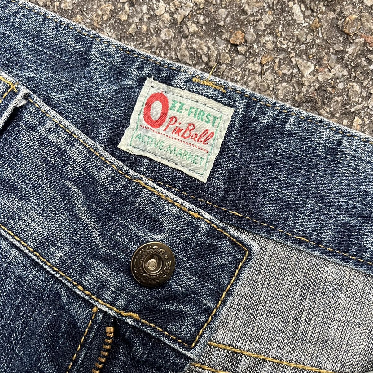 Hysteric Glamour Flare Jeans Ozz First Destroyed Distressed Denim Size US 32 / EU 48 - 8 Thumbnail