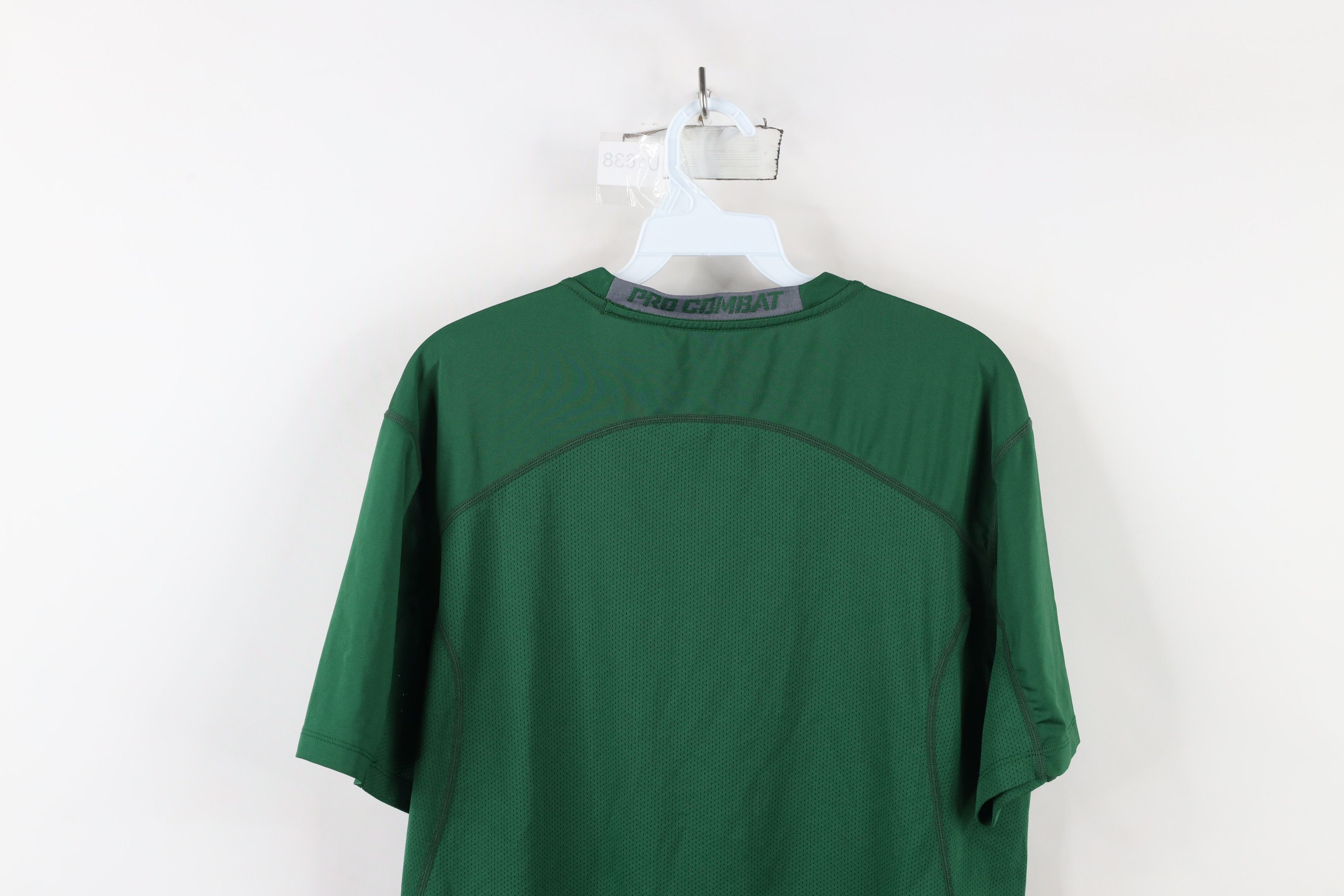 Vintage Vintage Pro Combat Compression Gym Training T-Shirt Green Size US L / EU 52-54 / 3 - 13 Thumbnail