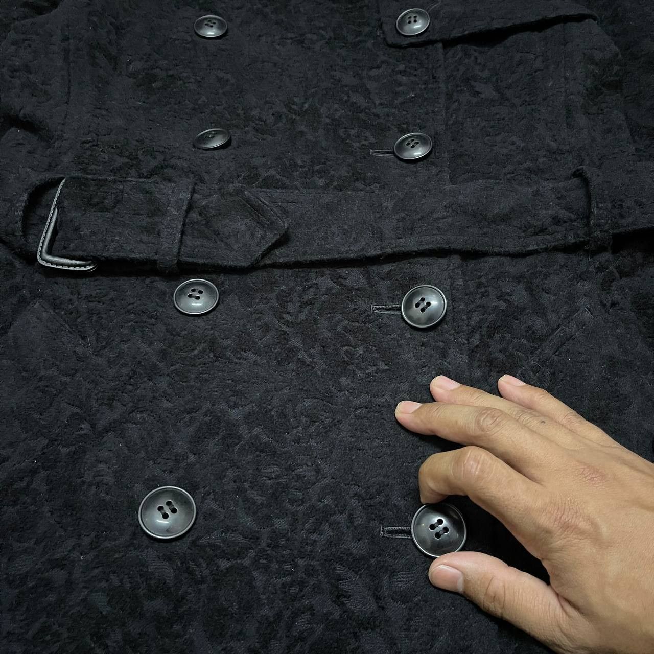 Tornado Mart Archive 🔥 Vintage Tornado Mart Femme Long Coat with Belt Size S / US 4 / IT 40 - 8 Thumbnail