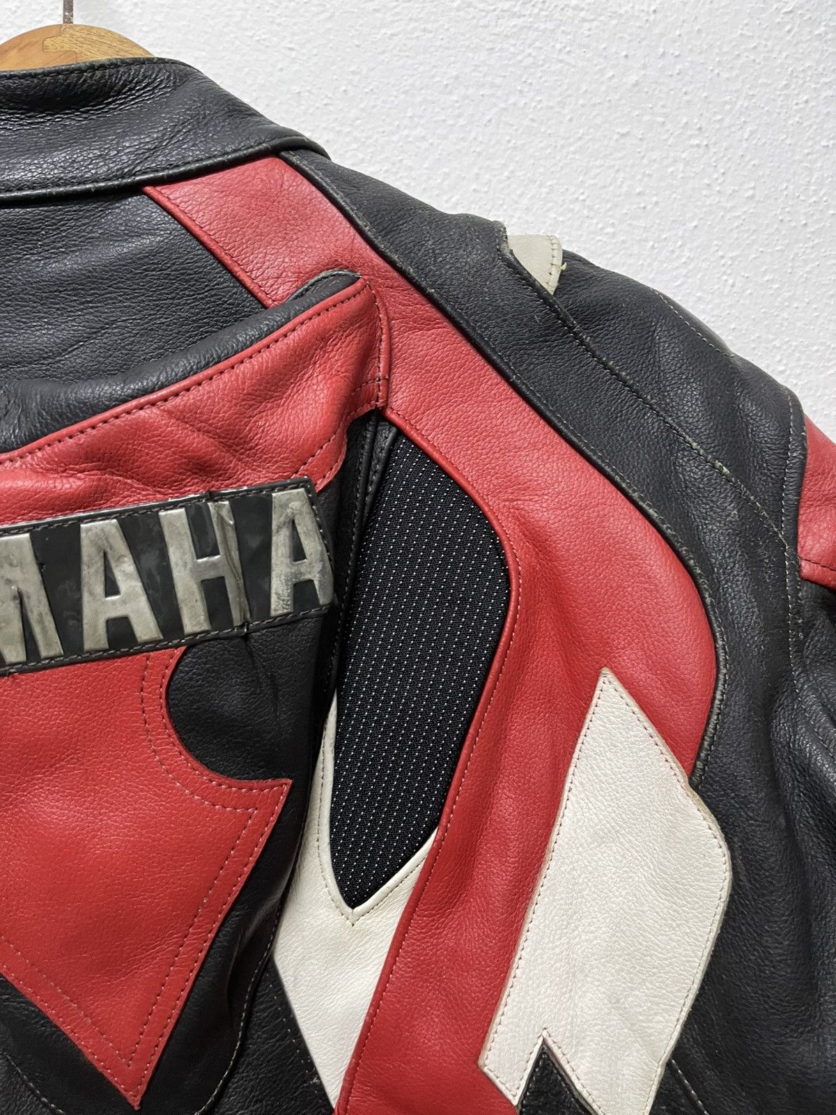 Yamaha 90s YAMAHA RACING LEATHER JACKET RARE DESIGN Size US XS / EU 42 / 0 - 24 Thumbnail