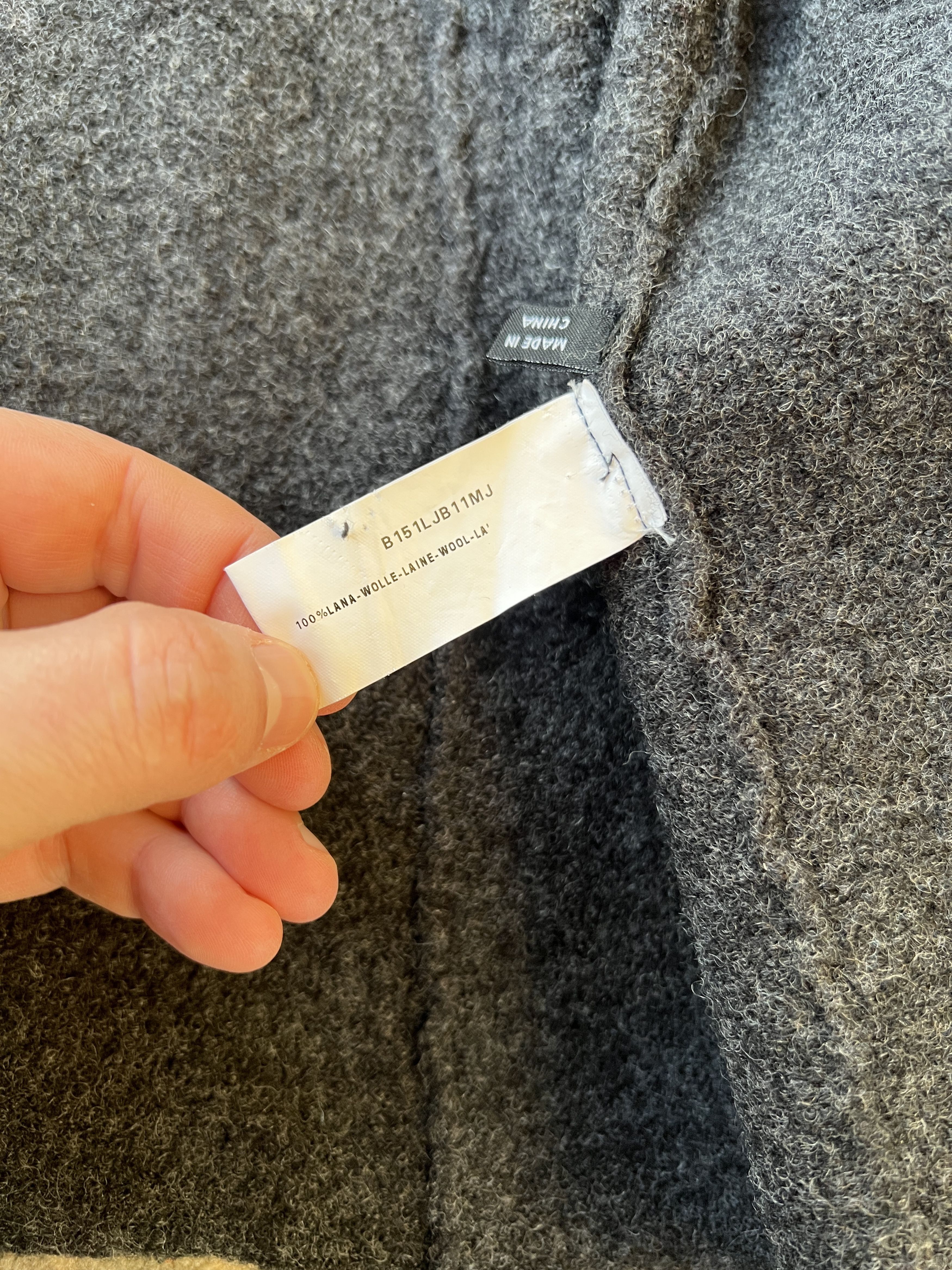 Emporio Armani Emporio Armani Wool Coat Size L / US 10 / IT 46 - 6 Thumbnail