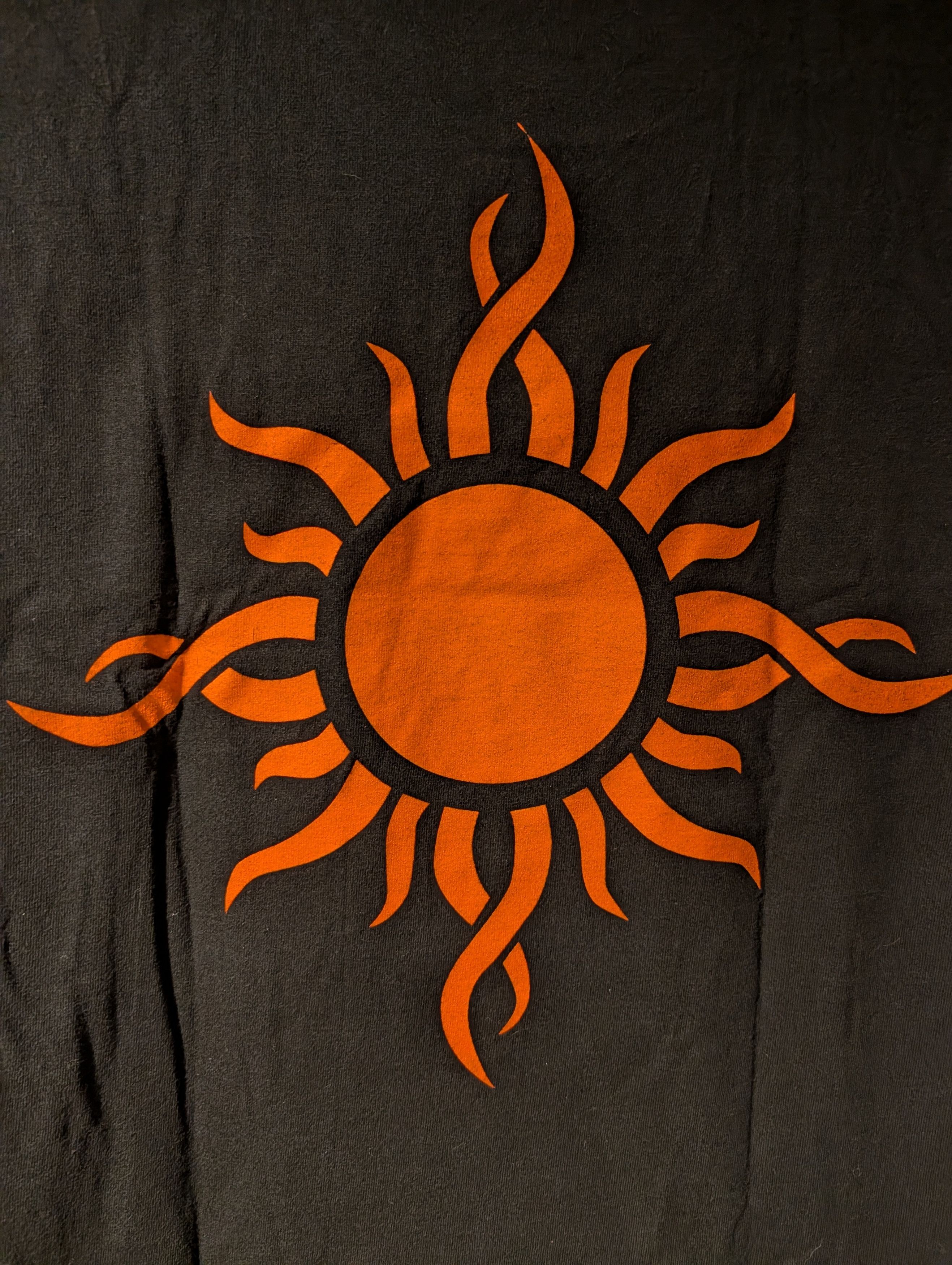 Band Tees Vintage Godsmack Pentagram Sun Flame Long Sleeve Giant Tag Size US XL / EU 56 / 4 - 7 Thumbnail
