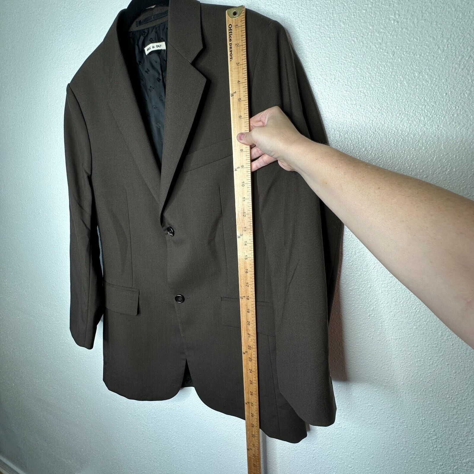 Marni Marni Brown Two Button Notched Collar Wool Blazer Jacket 44 Size US S / EU 44-46 / 1 - 8 Thumbnail