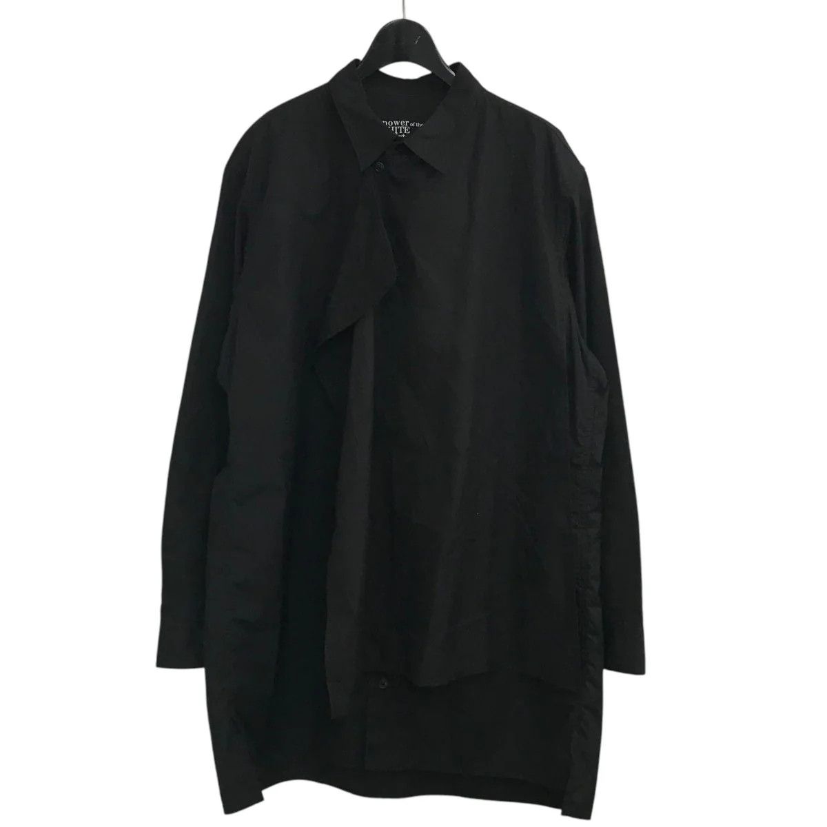 Yohji Yamamoto Yohji Yamamoto pour homme Chain-stitched shirt with scarf Size US M / EU 48-50 / 2 - 1 Thumbnail