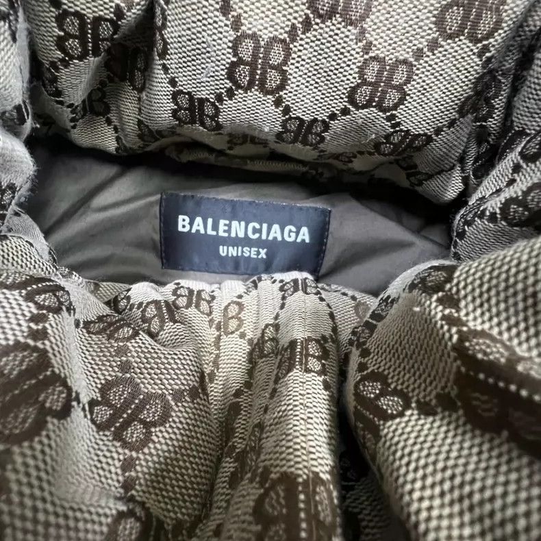 Balenciaga Balenciaga GUCCI Full Printed Cotton Coat Size US S / EU 44-46 / 1 - 3 Thumbnail