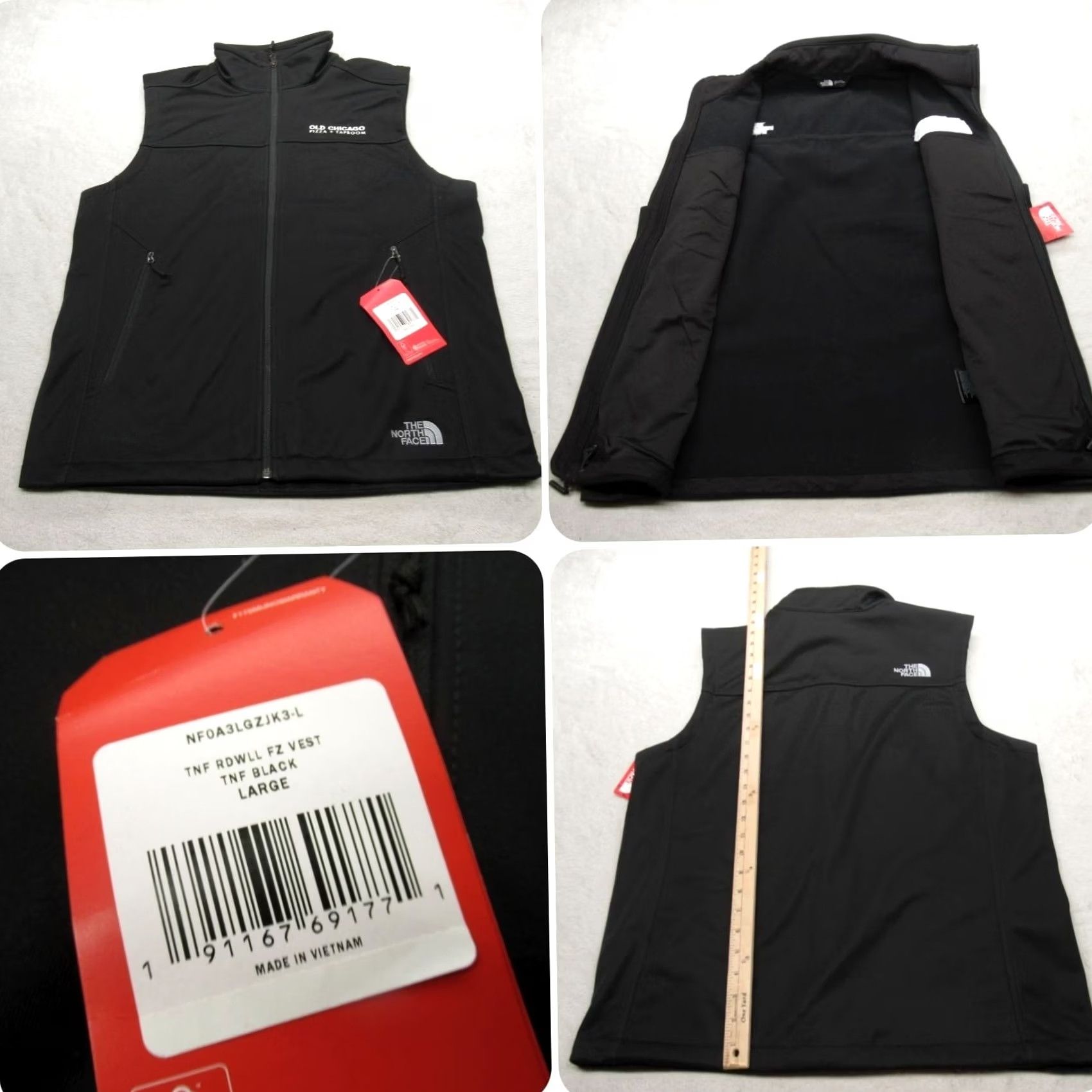 The North Face VINTAGE The North Face Vest Mens L Black Water Resistant Old Chicago Employee NEW Size US L / EU 52-54 / 3 - 2 Thumbnail