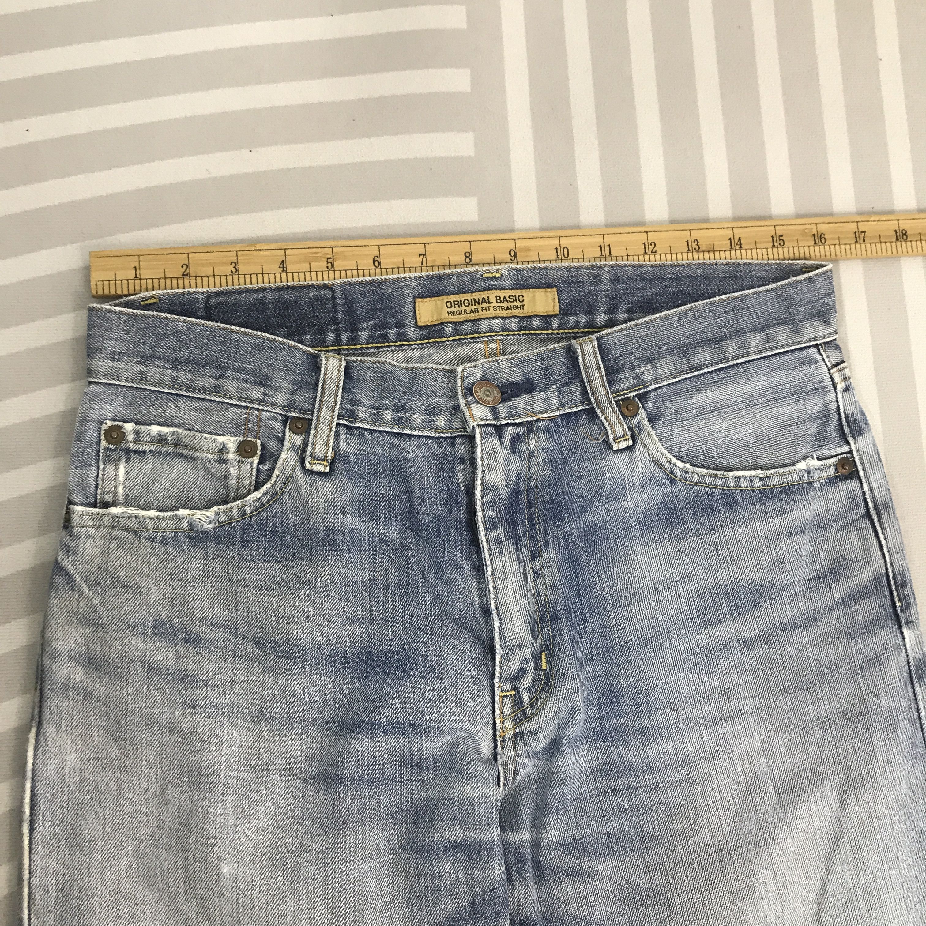 Uniqlo Vintage Uniqlo Japan Distressed Denim Pants Size US 32 / EU 48 - 7 Thumbnail