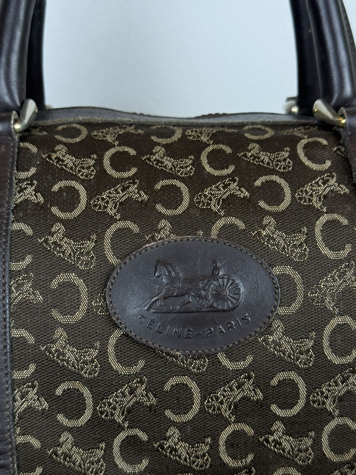 Celine Luxury Celine Paris Boston Bag original rare casual item Size ONE SIZE - 2 Thumbnail
