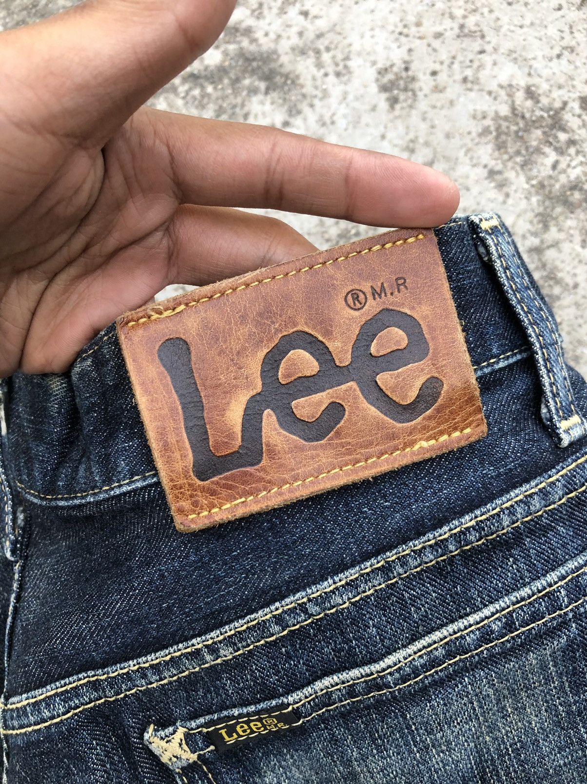 Lee VINTAGE LEE 101Z DISTRESSED DENIM Size US 30 / EU 46 - 6 Thumbnail