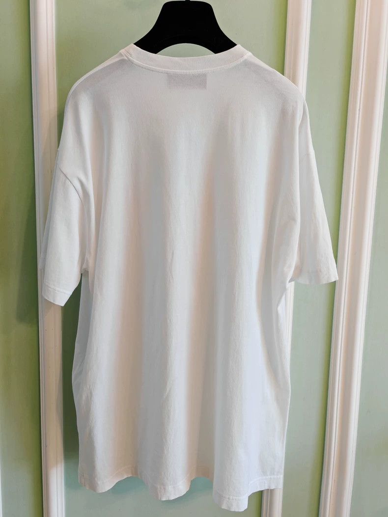 Gucci Gucci24ss Pink Letter Logo Short-sleeved T-shirt 2503-Nexta Size M / US 6-8 / IT 42-44 - 4 Thumbnail