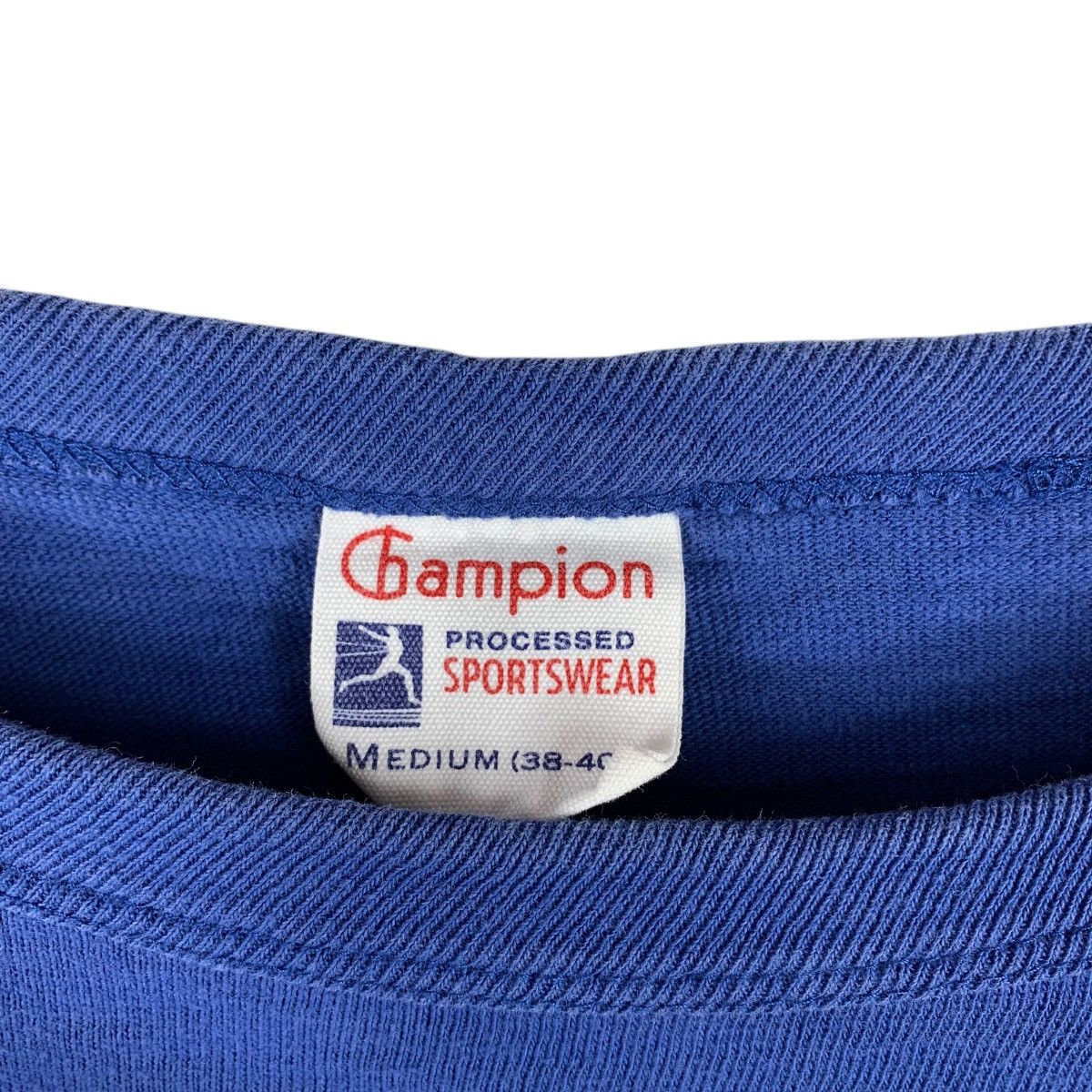 Champion Vintage 70s Champion Processed Sportswear Blue Tee "BIRD 26" Size US M / EU 48-50 / 2 - 3 Thumbnail