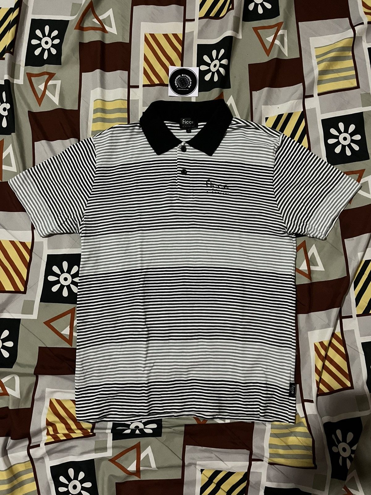 Designer × Japanese Brand × Yoshiyuki Konishi Ficce Futuro By Yoshiyuki Konishi Polo Shirt Size US L / EU 52-54 / 3 - 1 Thumbnail
