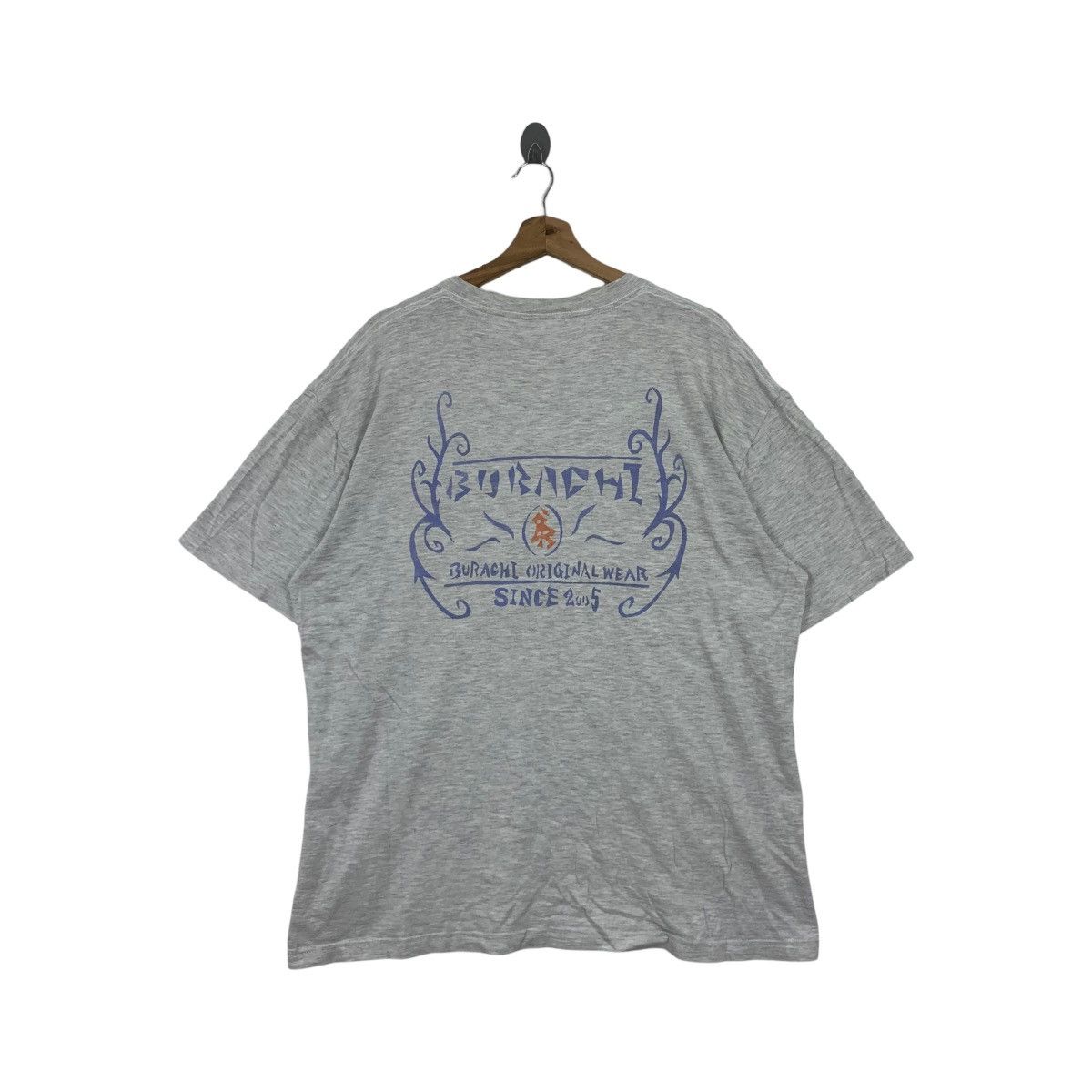Vintage BURACHI CREW JAPAN Original Wear Since 2005 Tee Shirt Size US XL / EU 56 / 4 - 4 Thumbnail
