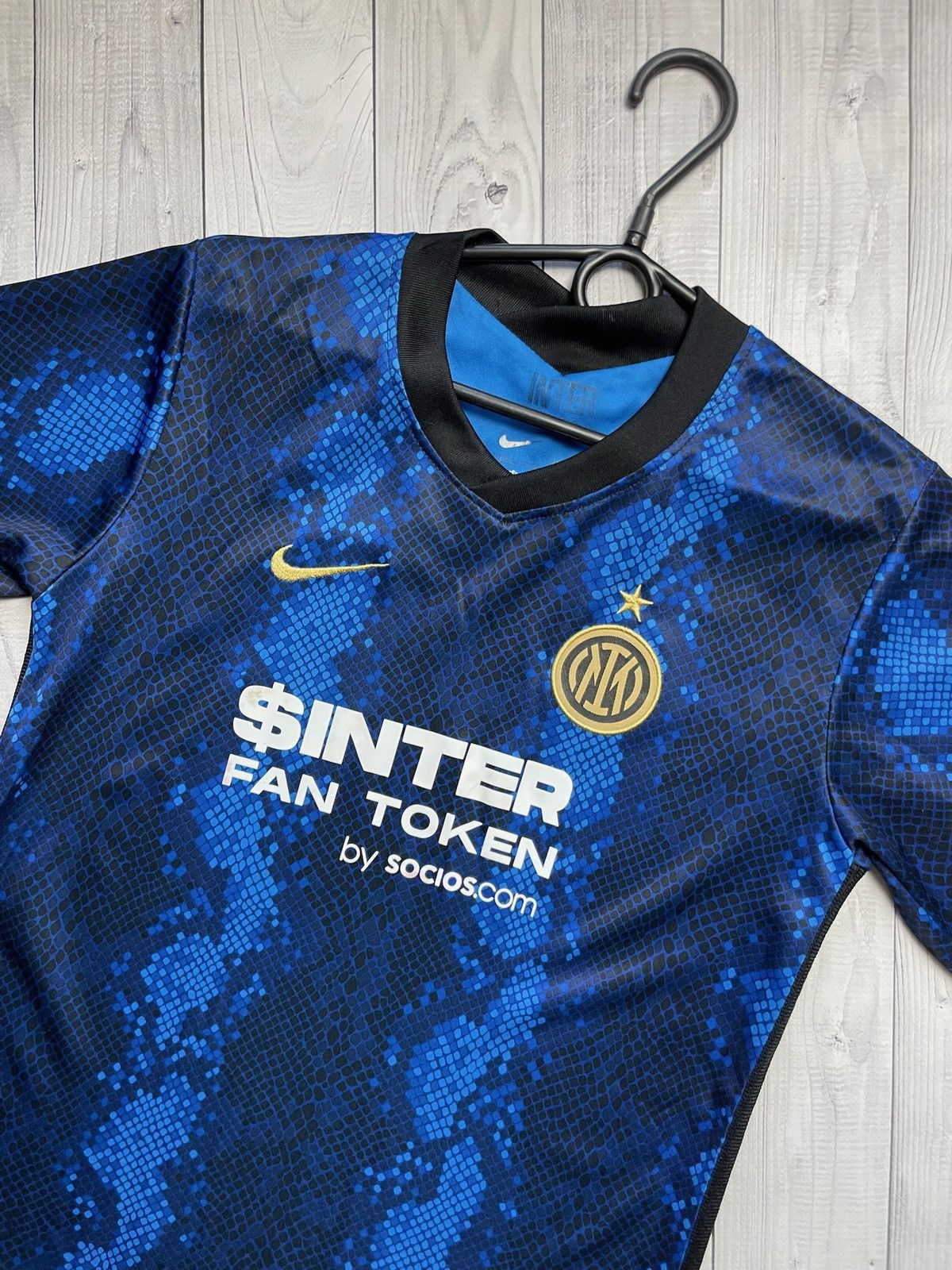 Vintage Inter Milan soccer tee blue size S Size US S / EU 44-46 / 1 - 3 Thumbnail