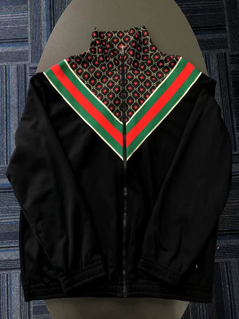 Gucci Gucci Full-print stitching long-sleeved jacket 2504-Nextarr Size US XL / EU 56 / 4 - 1 Thumbnail