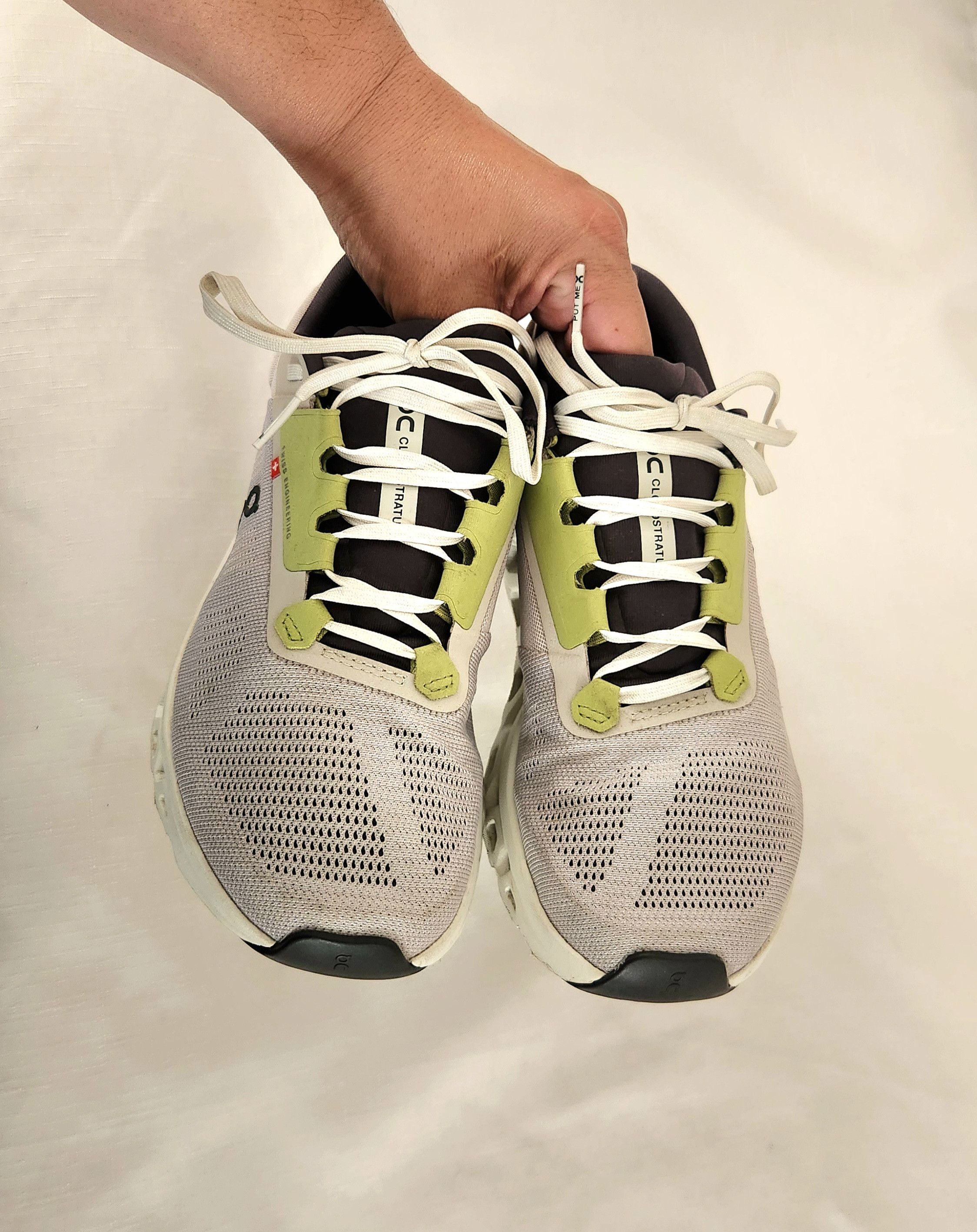 On ON CLOUDSTRATUS 3 On Cloudstratus 3 3MD30112143 Pearl Ivory Size US 8.5 / EU 41-42 - 8 Thumbnail