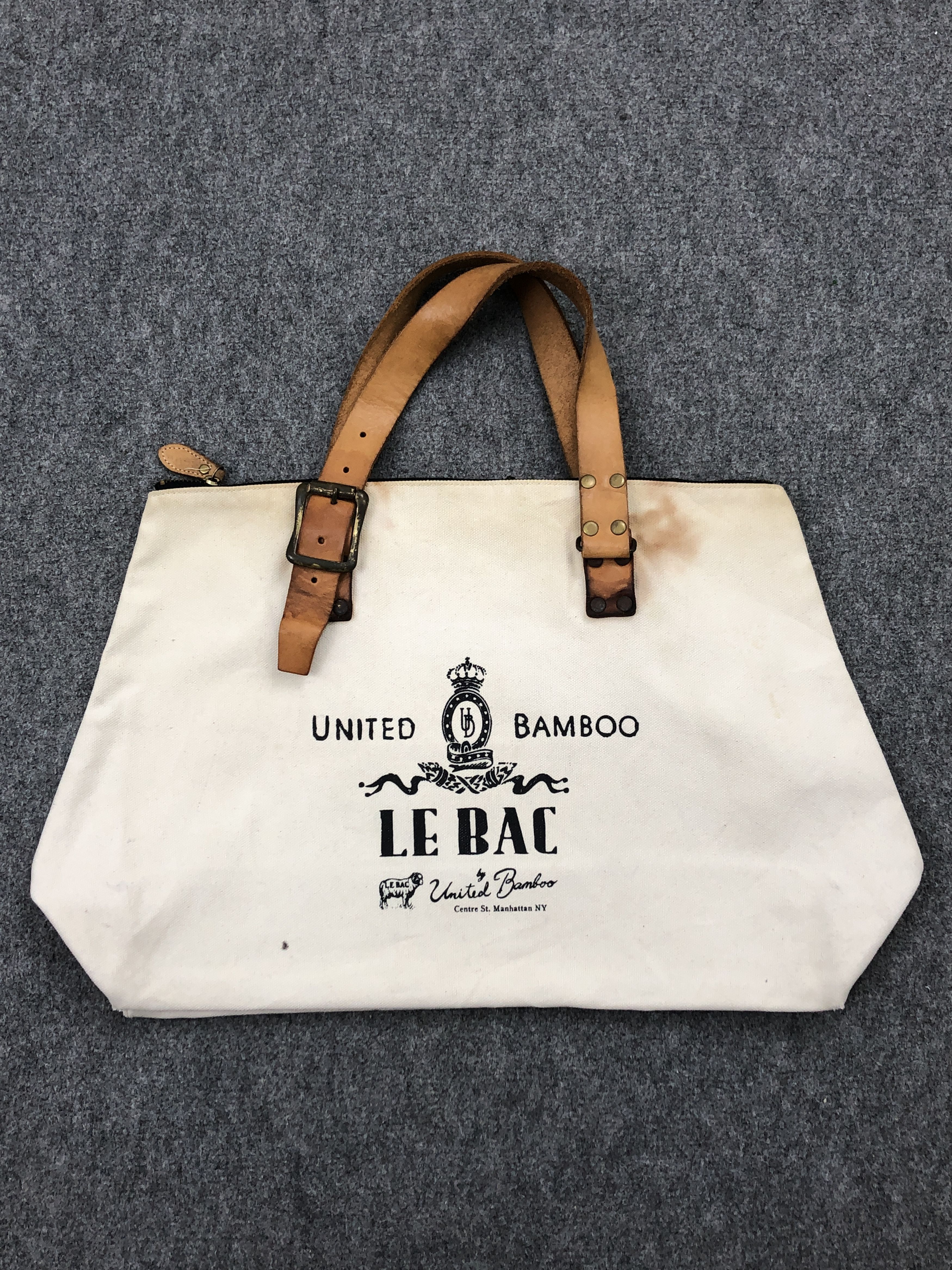 United Bamboo Vintage 80s United Bamboo Le Bac Shoulder Bag BG0158 Size ONE SIZE - 2 Thumbnail