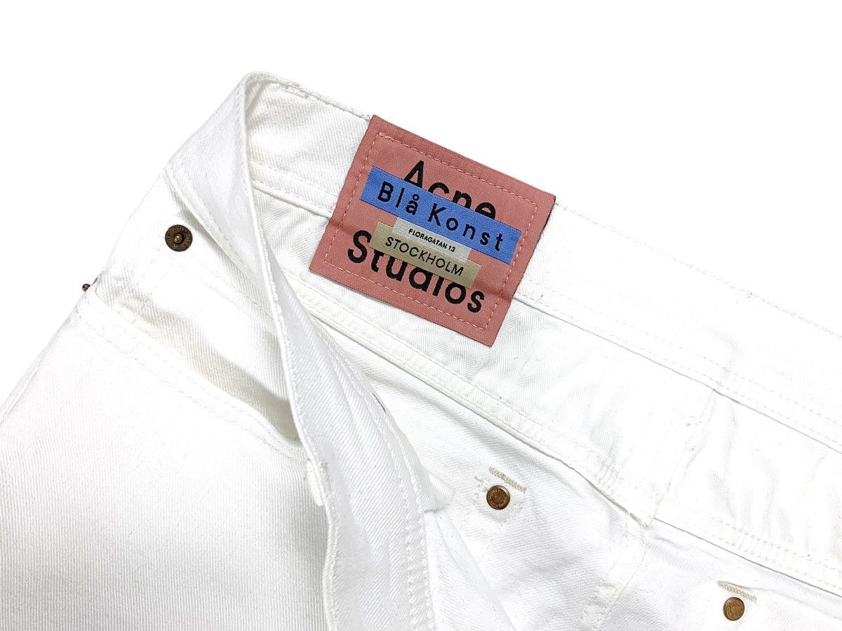 Acne Studios Acne Studios Bla Konst North White Denim Jeans Size US 33 - 8 Thumbnail