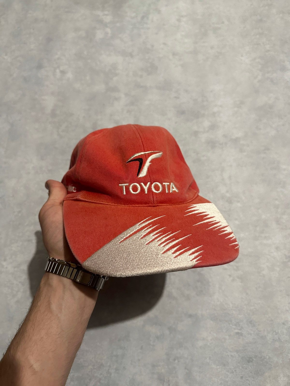 Official Panasonic Toyota Racing F1 Vintage Faded Y2k Cap