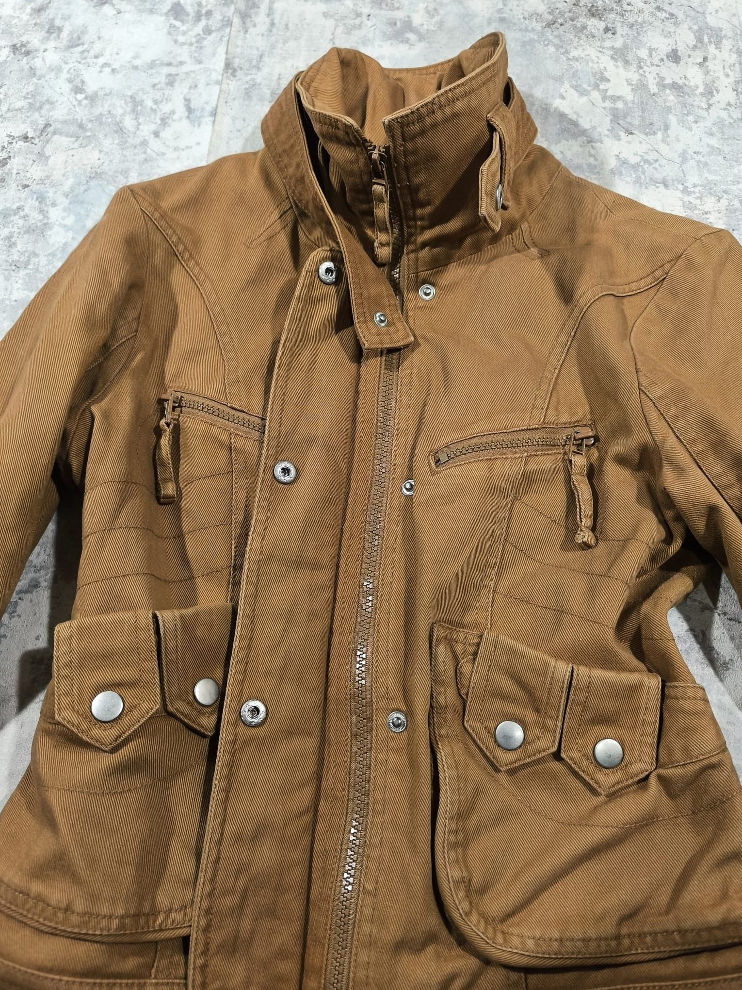 Other Archival Avantgarde Cotton Denim Slim Jacket Grunge Size M / US 6-8 / IT 42-44 - 7 Thumbnail