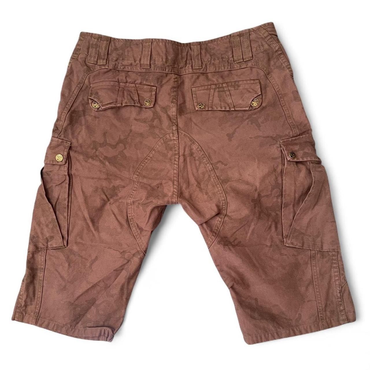 Diesel VINTAGE DEISEL 100% cotton brown camo cargo jorts Size US 32 / EU 48 - 6 Thumbnail