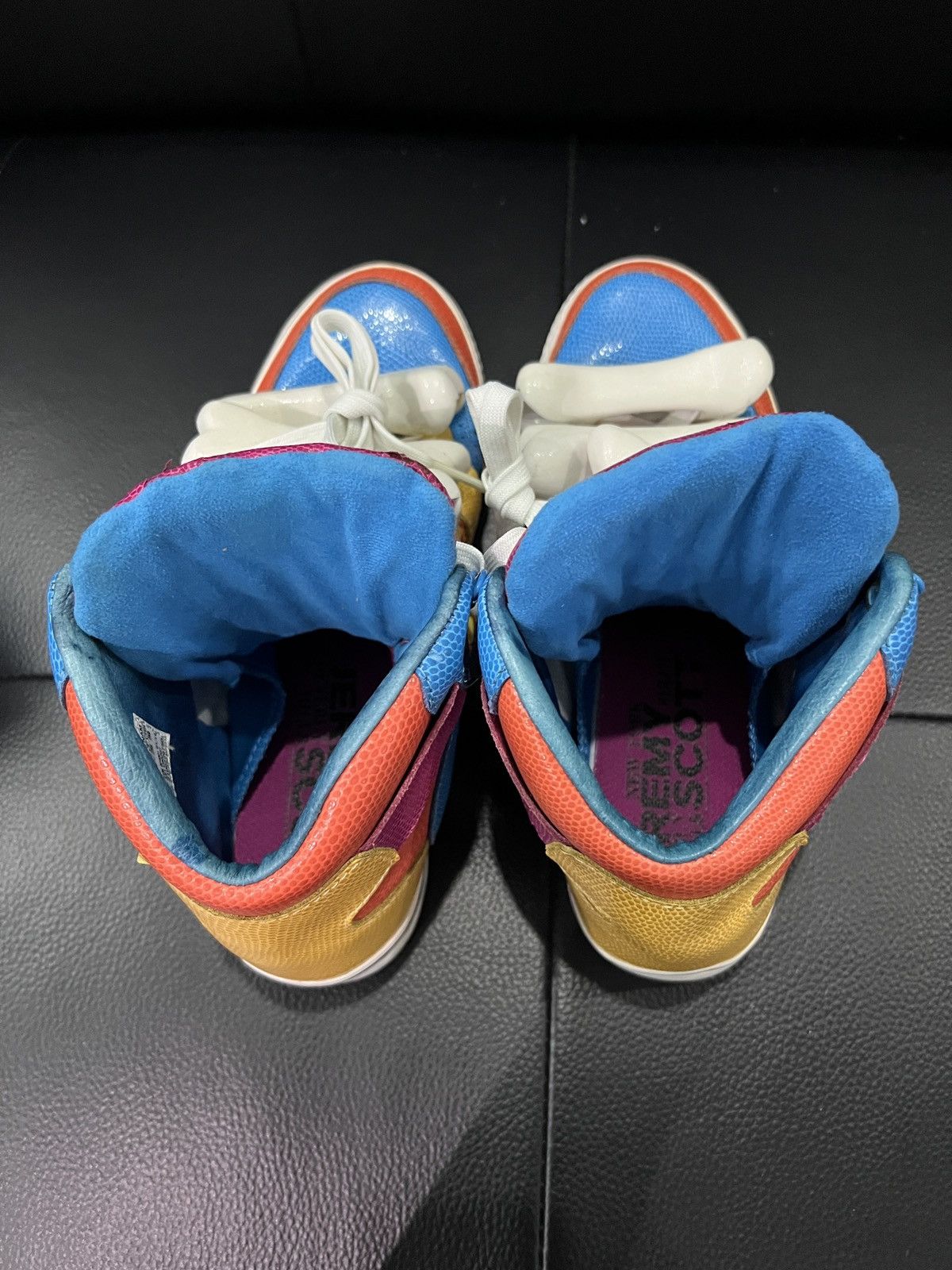 Adidas × Jeremy Scott Adidas by Jeremy Scott Colorblock Bone Sneakers Size US 7.5 / EU 40-41 - 12 Thumbnail