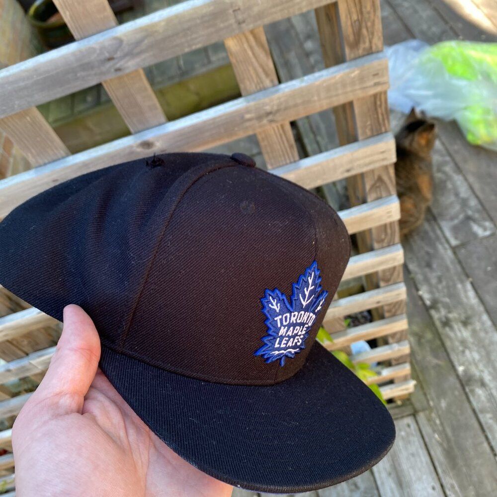 NHL Mitchell & Ness Toronto Maple Leafs NHL Hat Snapback Cap Size ONE SIZE - 3 Thumbnail