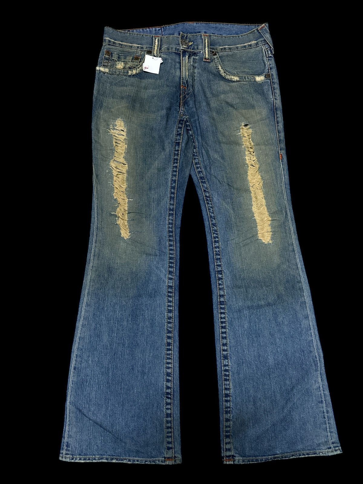 Japanese Brand Flare🎌💥 True Religion Denim Usa 💥🎌 Size US 34 / EU 50 - 1 Thumbnail