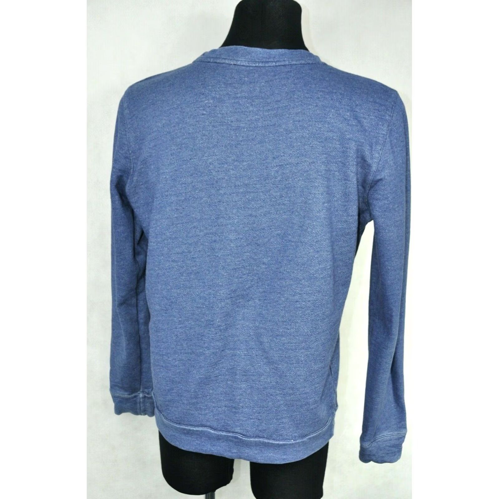 A.P.C. A.P.C Blue Long Sleeve Pullover Sweatshirt Classic Crewneck S Mens Size US S / EU 44-46 / 1 - 3 Thumbnail
