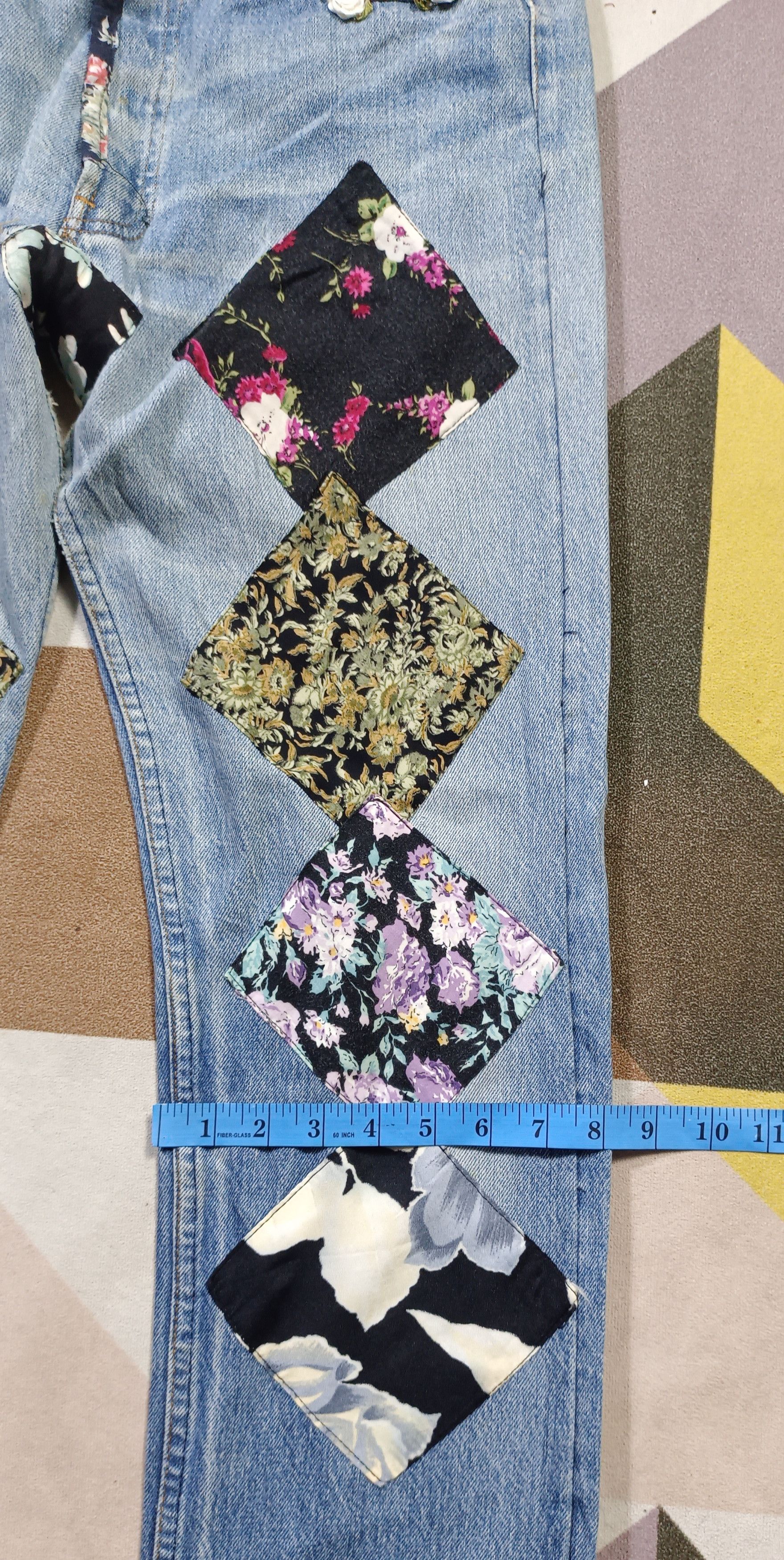 Levi's Levi's "Get Into Troubl 3" Patch Work Denim Size 30" / US 8 / IT 44 - 17 Thumbnail