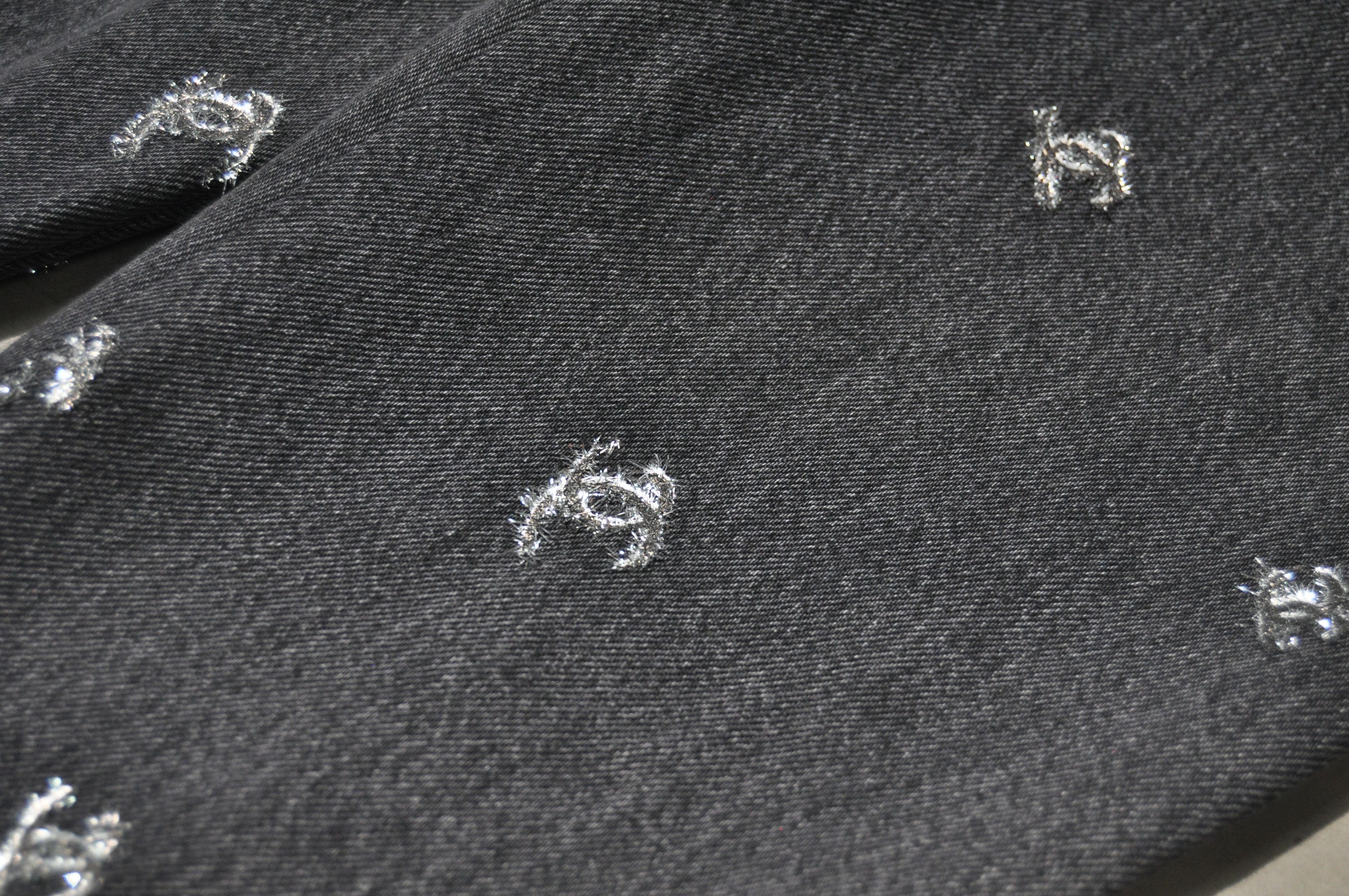 Chanel Chanel - F/W 21 - Silver CC Logo Denim Jean Size 28" / US 6 / IT 42 - 5 Thumbnail