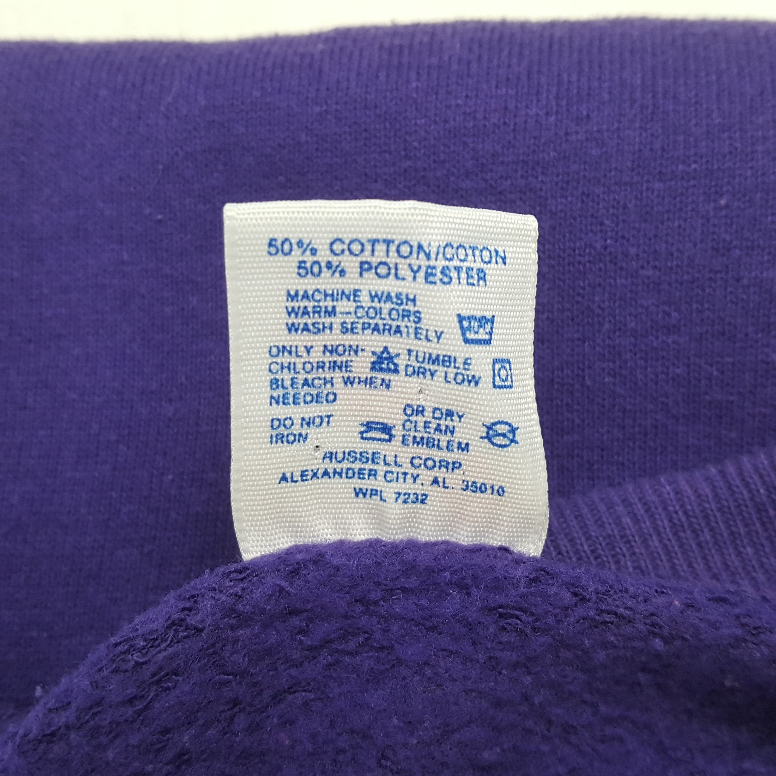 NFL × Vintage NFL WALHALLA RAZORBACKS Football Team Sweatshirt C286N27 Size US M / EU 48-50 / 2 - 7 Thumbnail