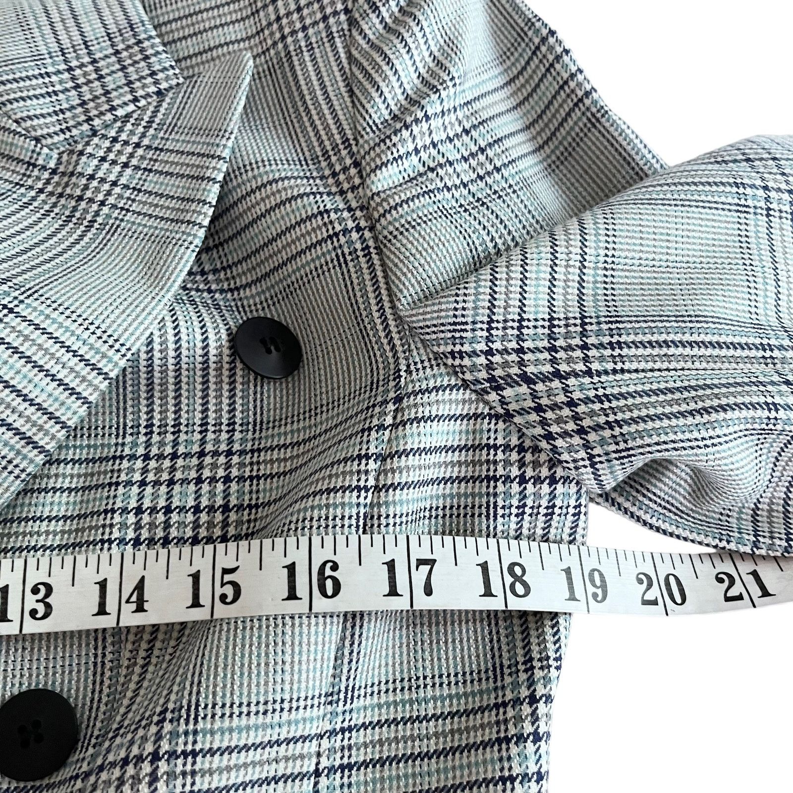 Escada Vintage Escada Margaretha Ley plaid double breasted blazer Size M / US 6-8 / IT 42-44 - 10 Thumbnail