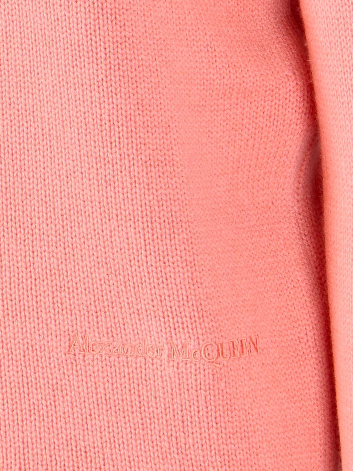 Alexander McQueen o1y1024 Crewneck Sweater in Salmon Pink Size US M / EU 48-50 / 2 - 5 Thumbnail