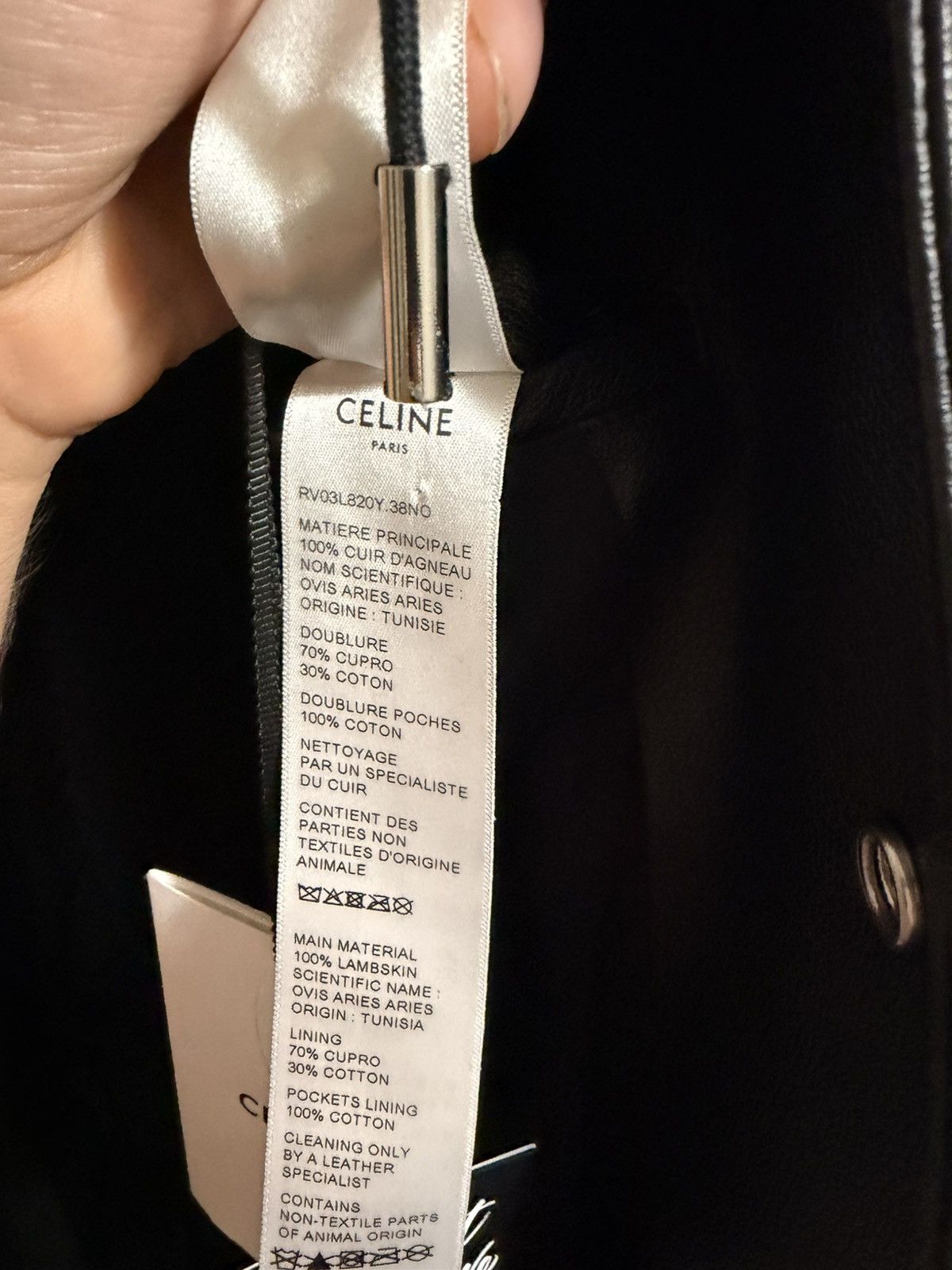 Celine Celine Hooded Leather Bomber Size US M / EU 48-50 / 2 - 8 Thumbnail