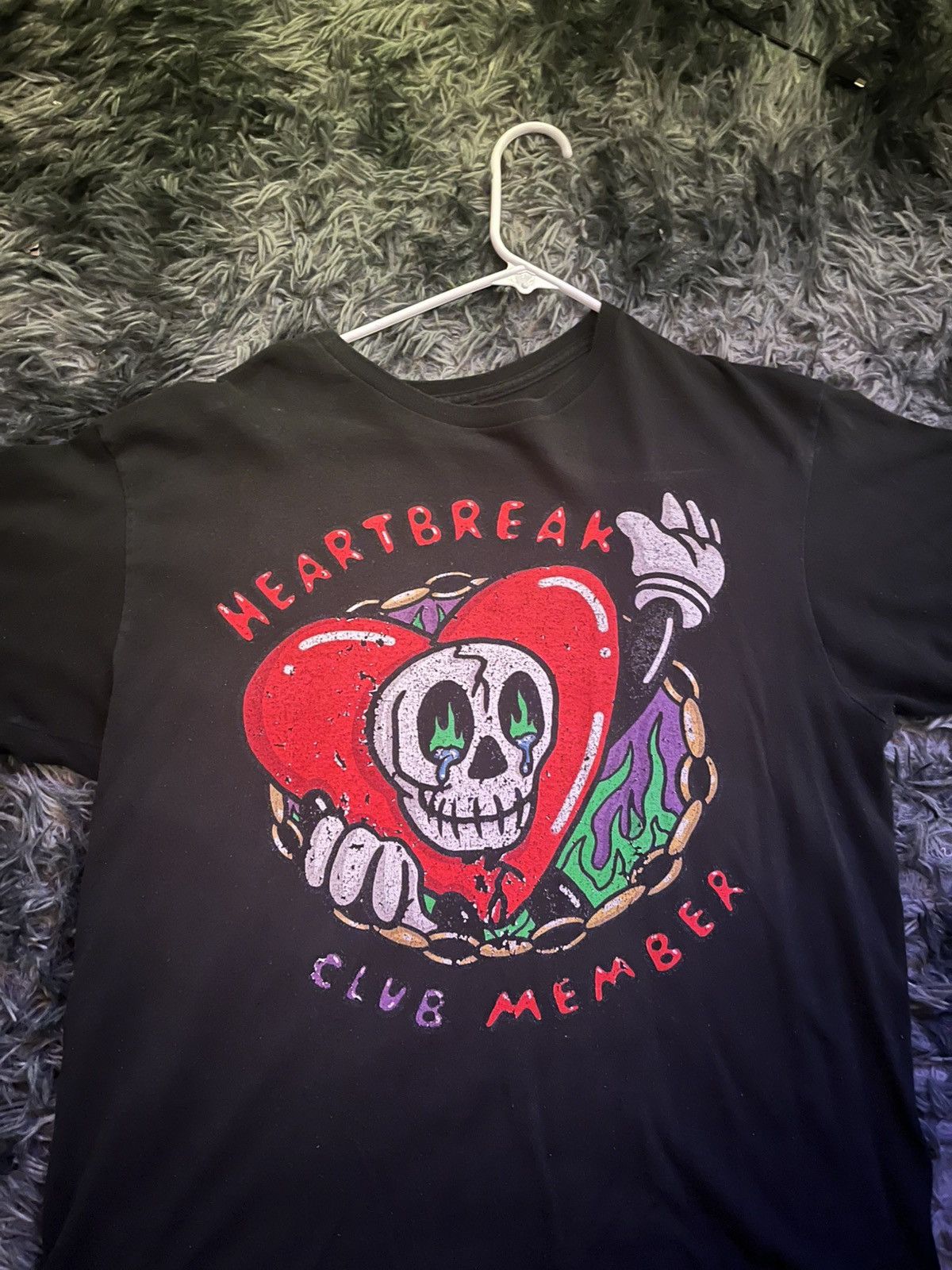 Vintage 2000s Vintage Heartbreak Club Member T-Shirt Size US M / EU 48-50 / 2 - 1 Thumbnail