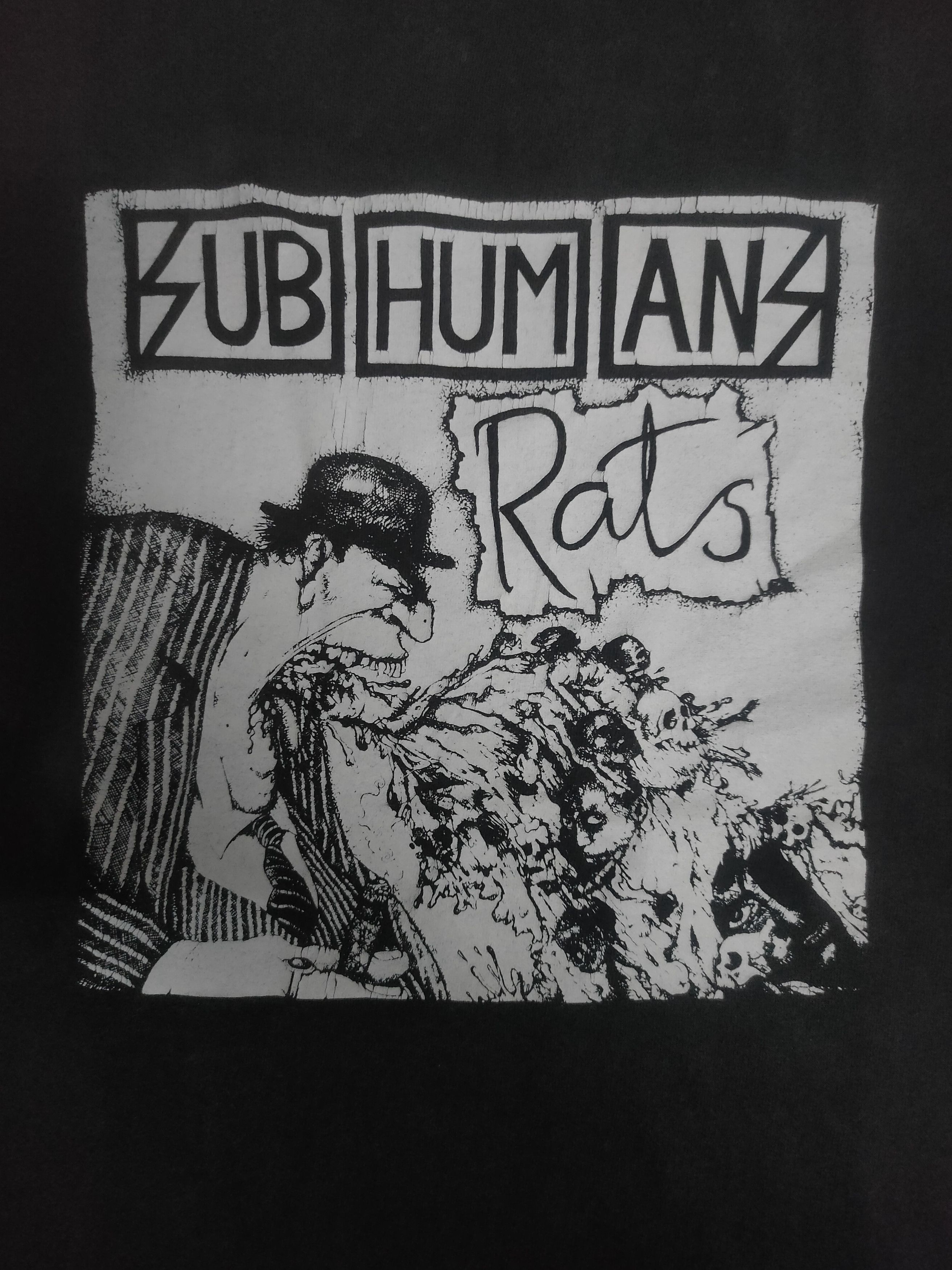 Band Tees × Punk and Yo × Vintage Vintage subhumans band Size US L / EU 52-54 / 3 - 4 Thumbnail