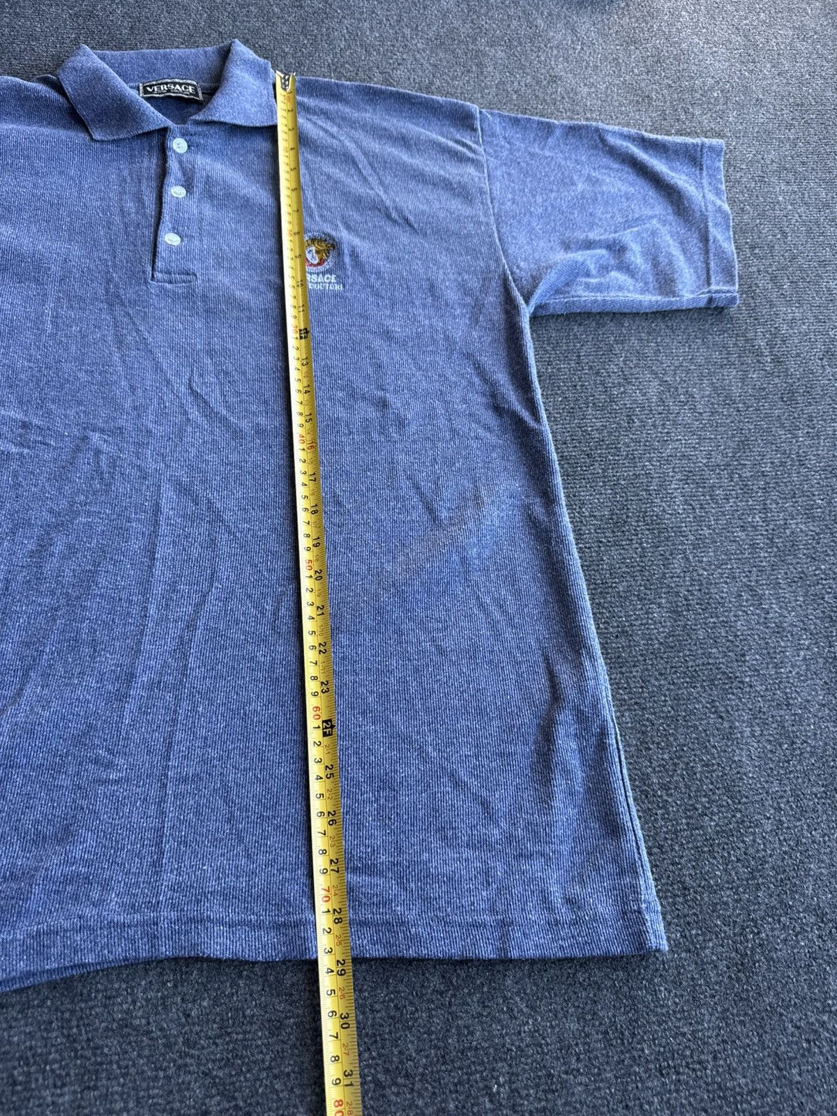 Versace Jeans Couture Retro Versace Jeans Couture Medusa Logo Polo Shirt Blue XL Size US L / EU 52-54 / 3 - 18 Thumbnail
